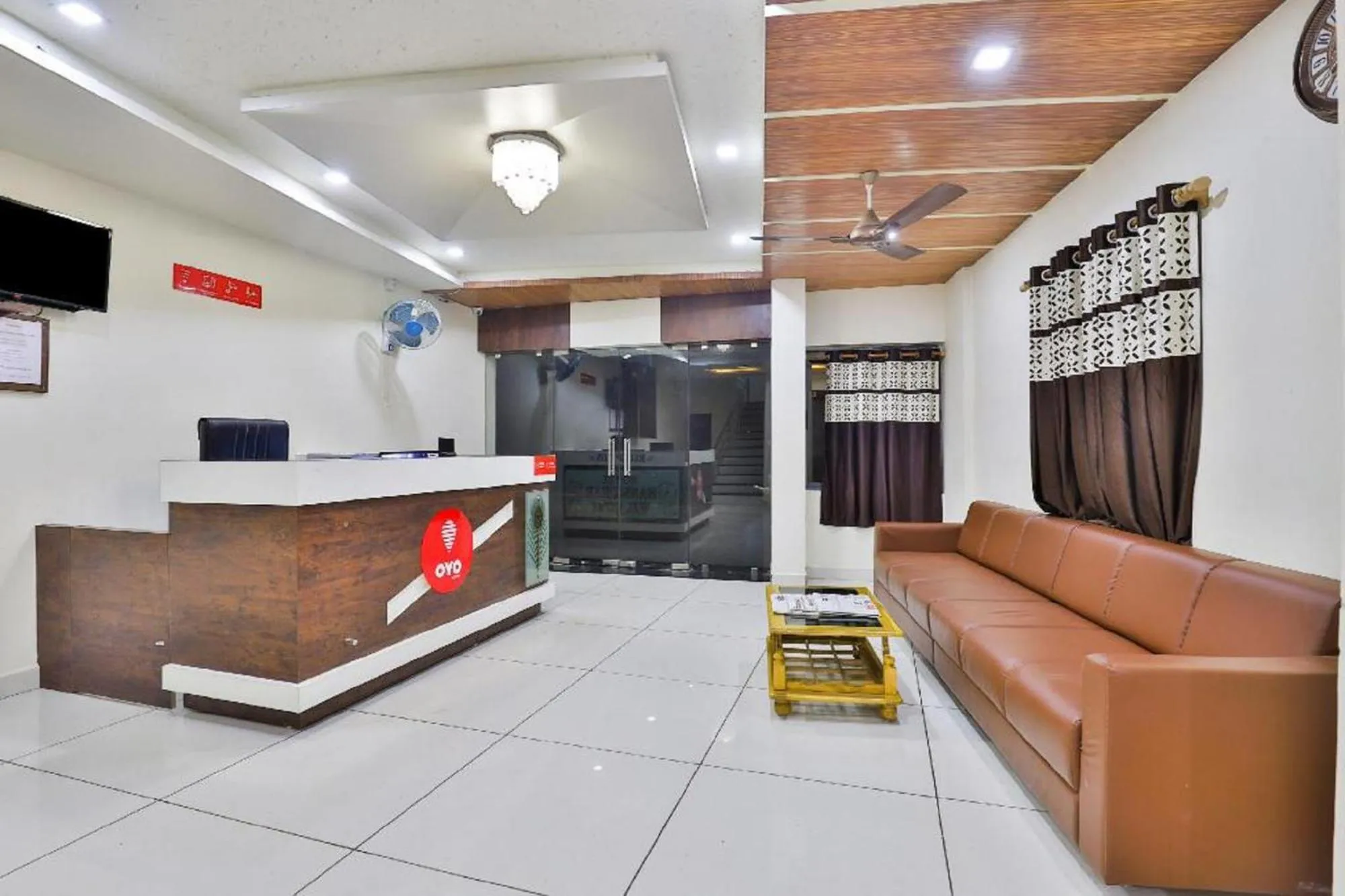 Lobby or reception in Hotel Bansidhar-Somnath
