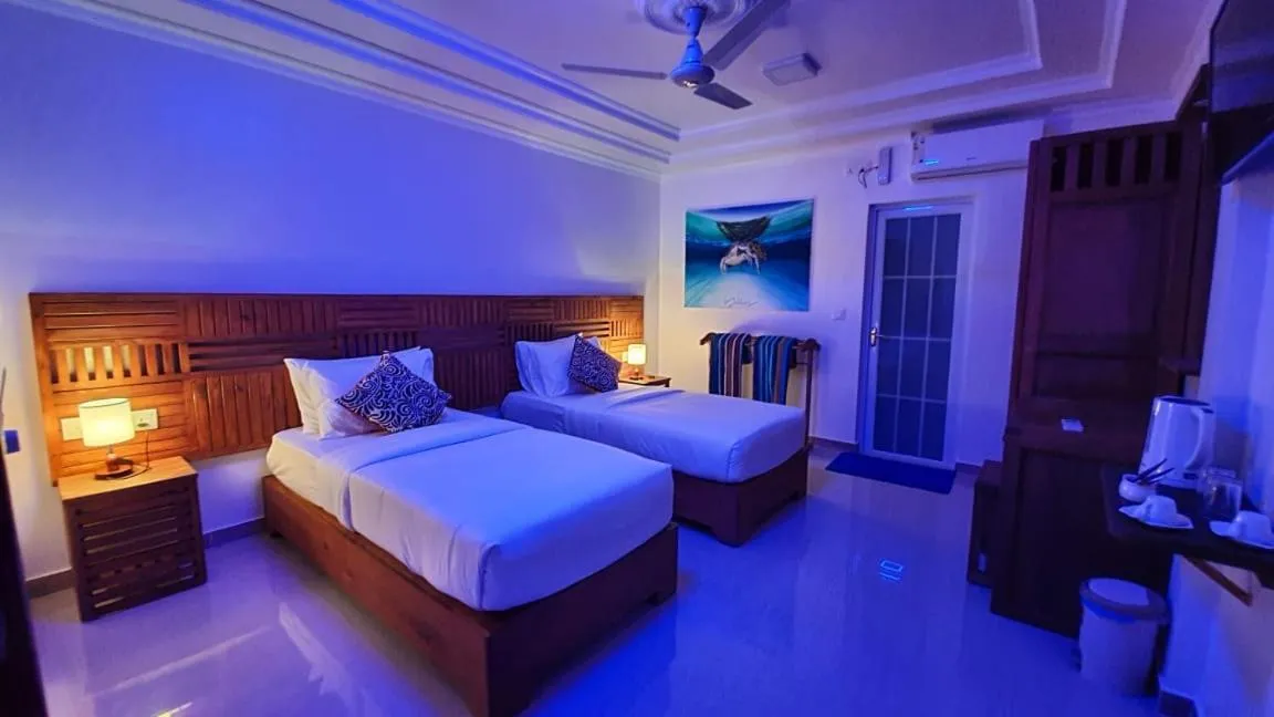 Bed in Kamadhoo Inn