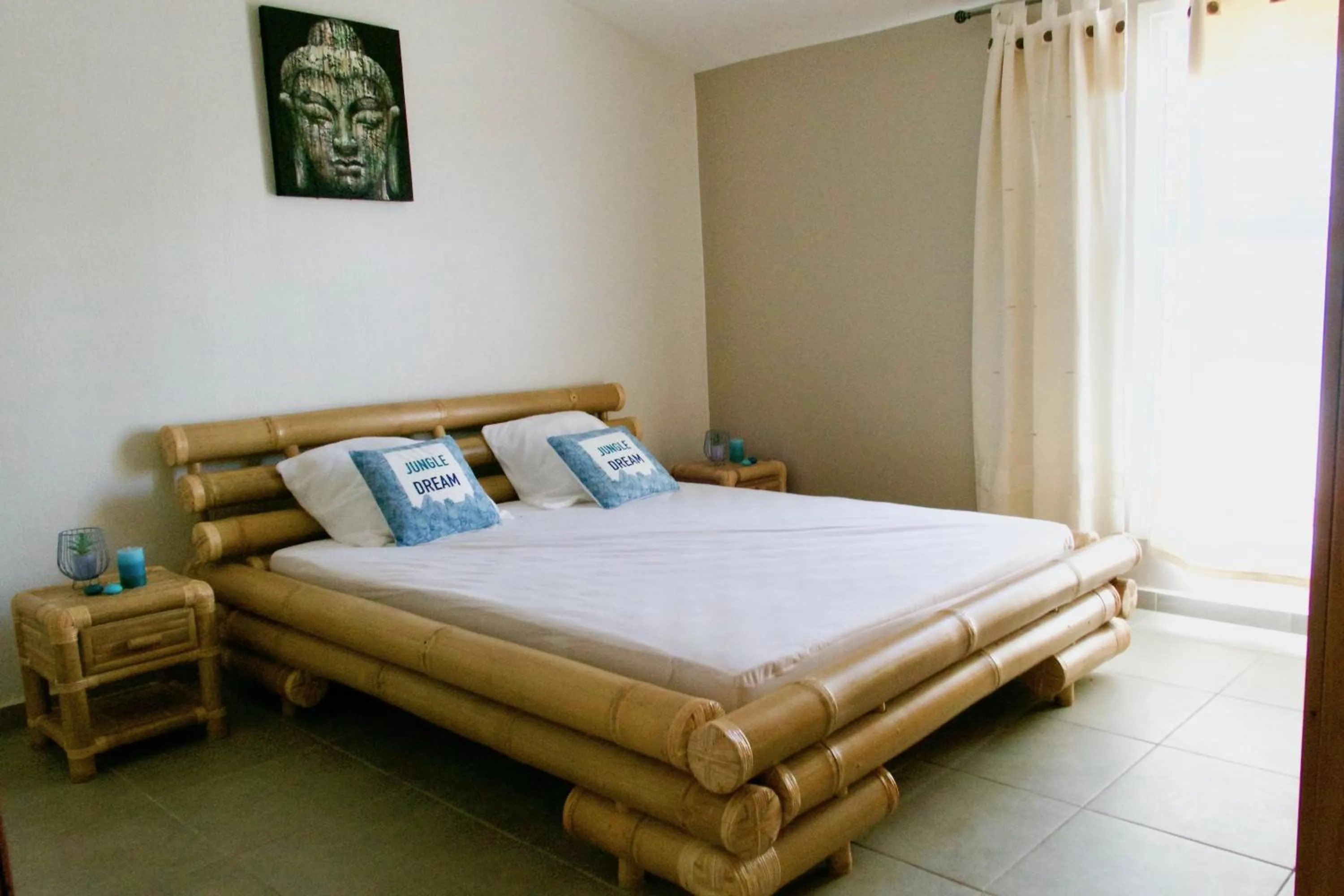 Bed in Karucoco Lodge