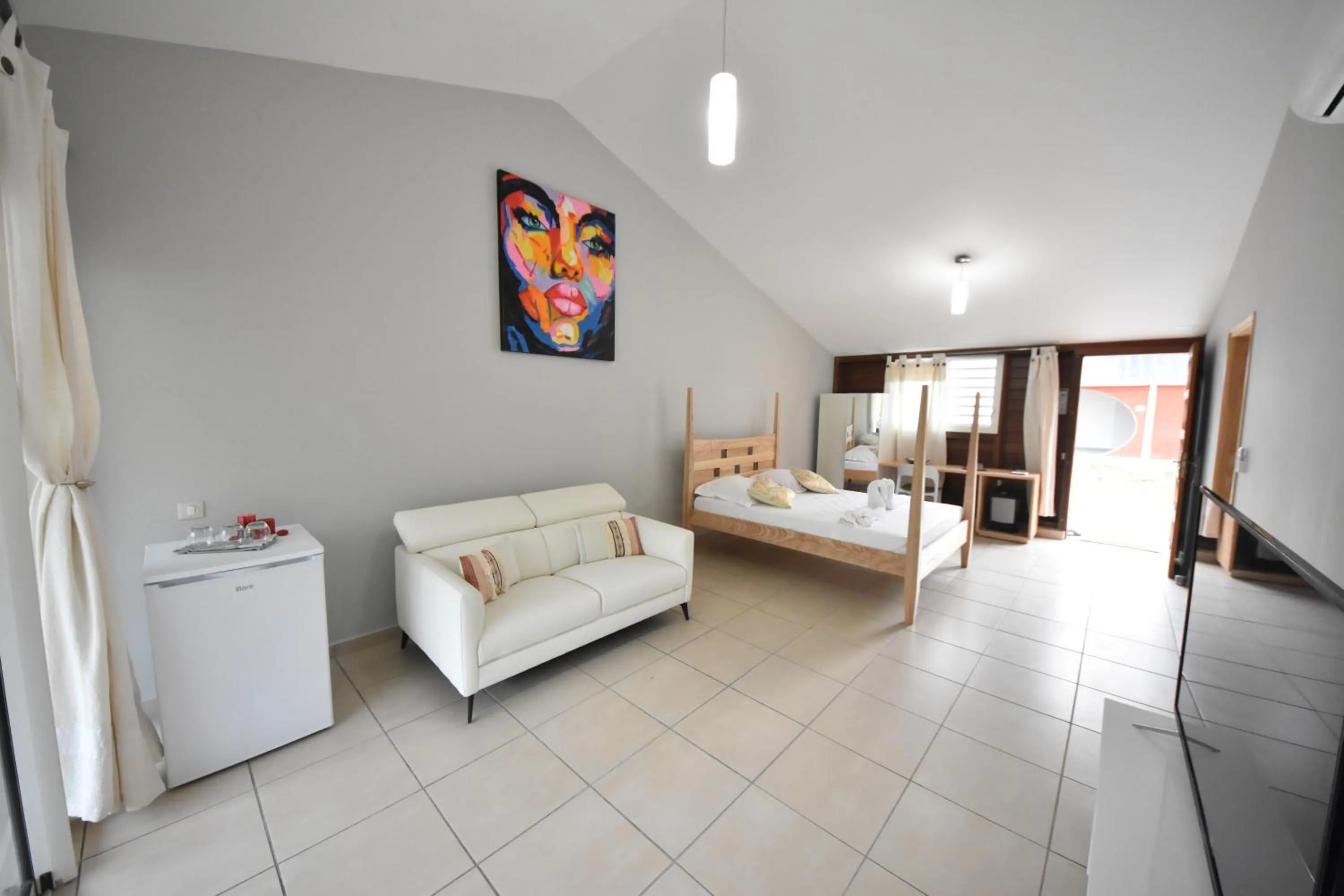 Bed in Karucoco Lodge