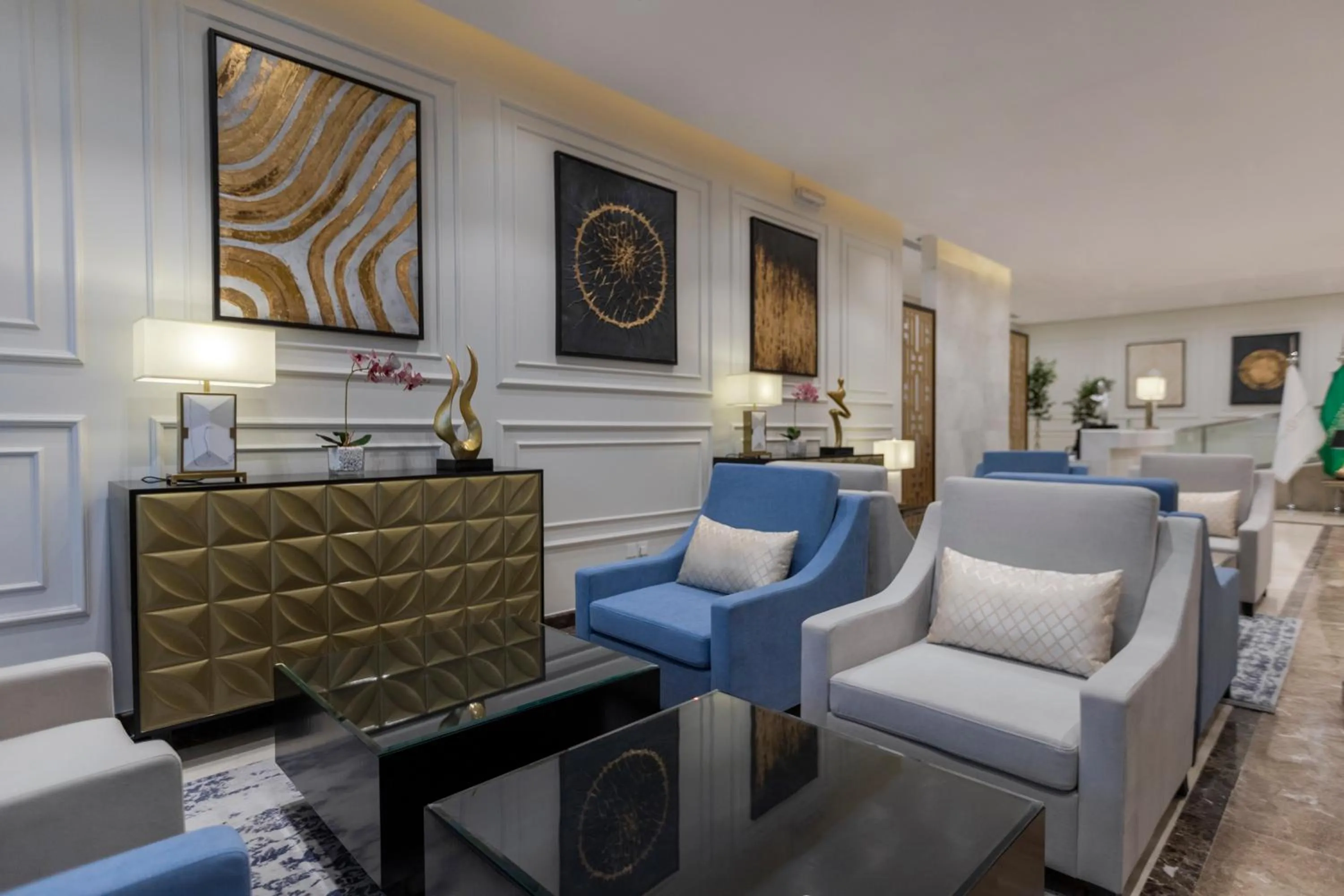 Lobby or reception in Iris Boutique Granada