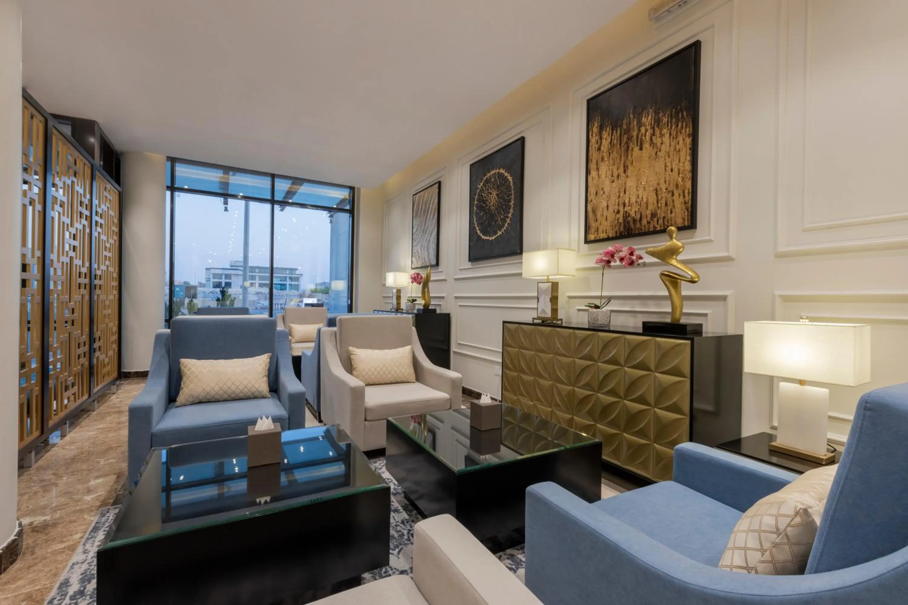 Lobby or reception in Iris Boutique Granada