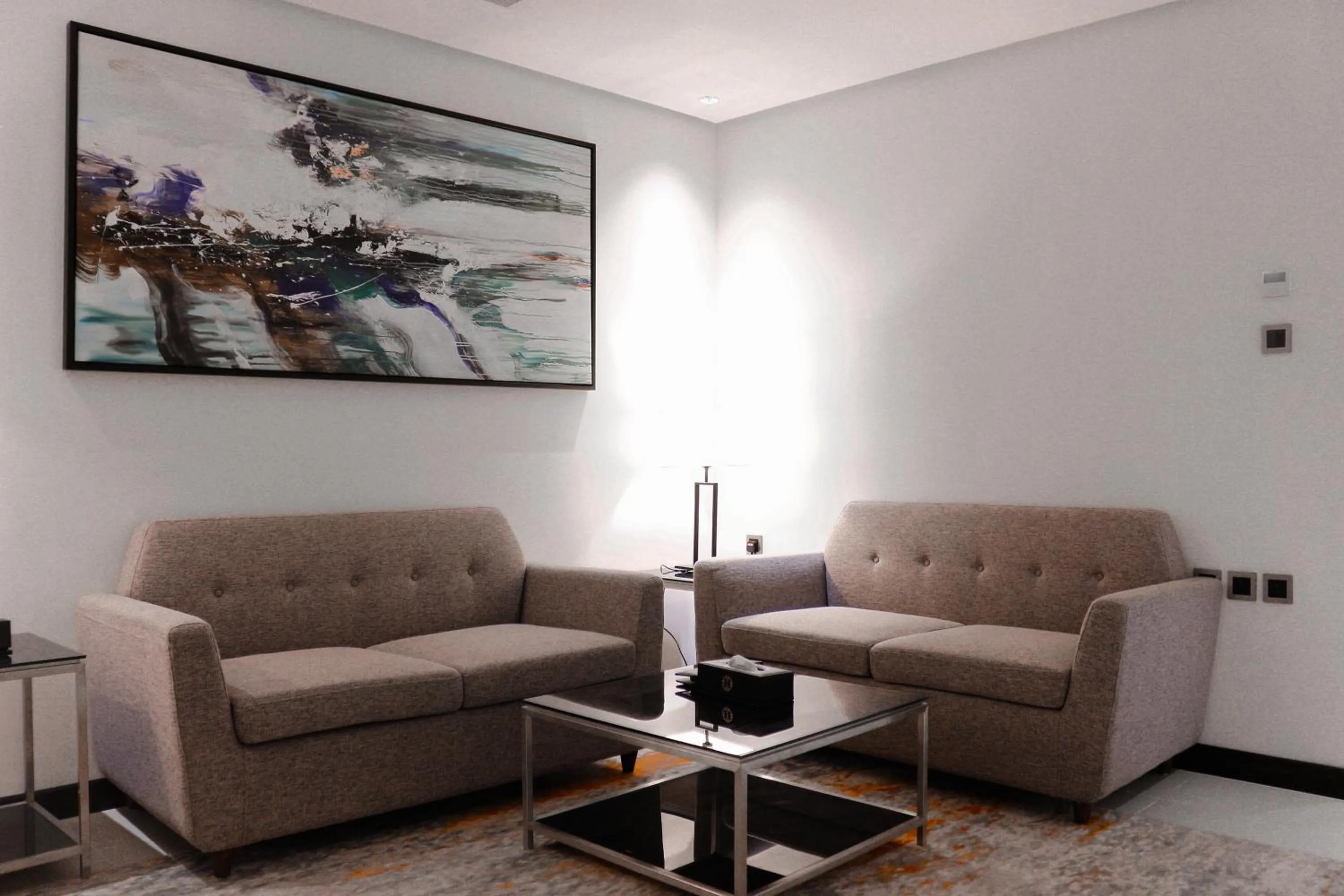 Communal lounge/ TV room in Iris Boutique Taif Heart