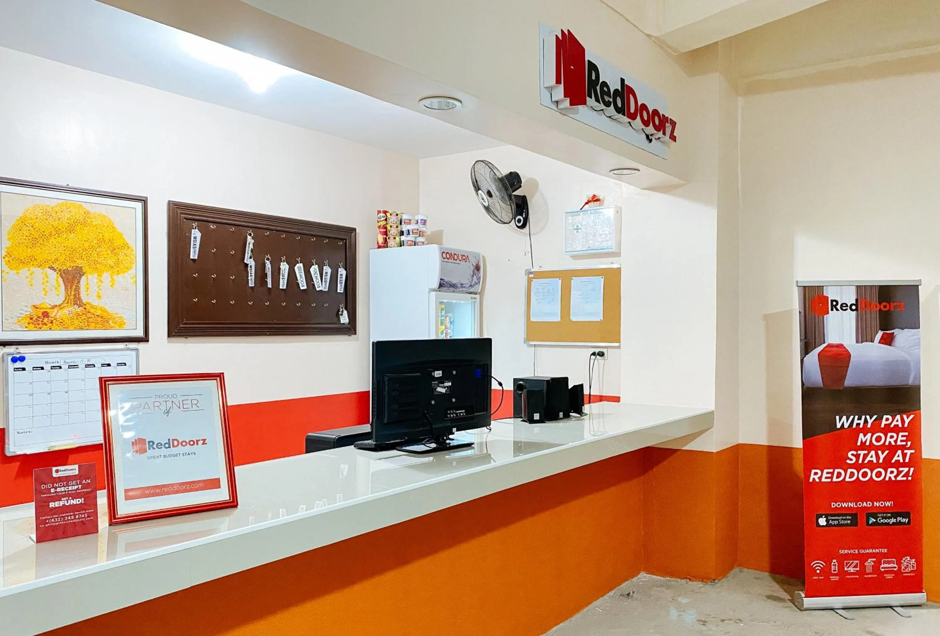 Lobby or reception in RedDoorz @ Calapandayan Subic Zambales