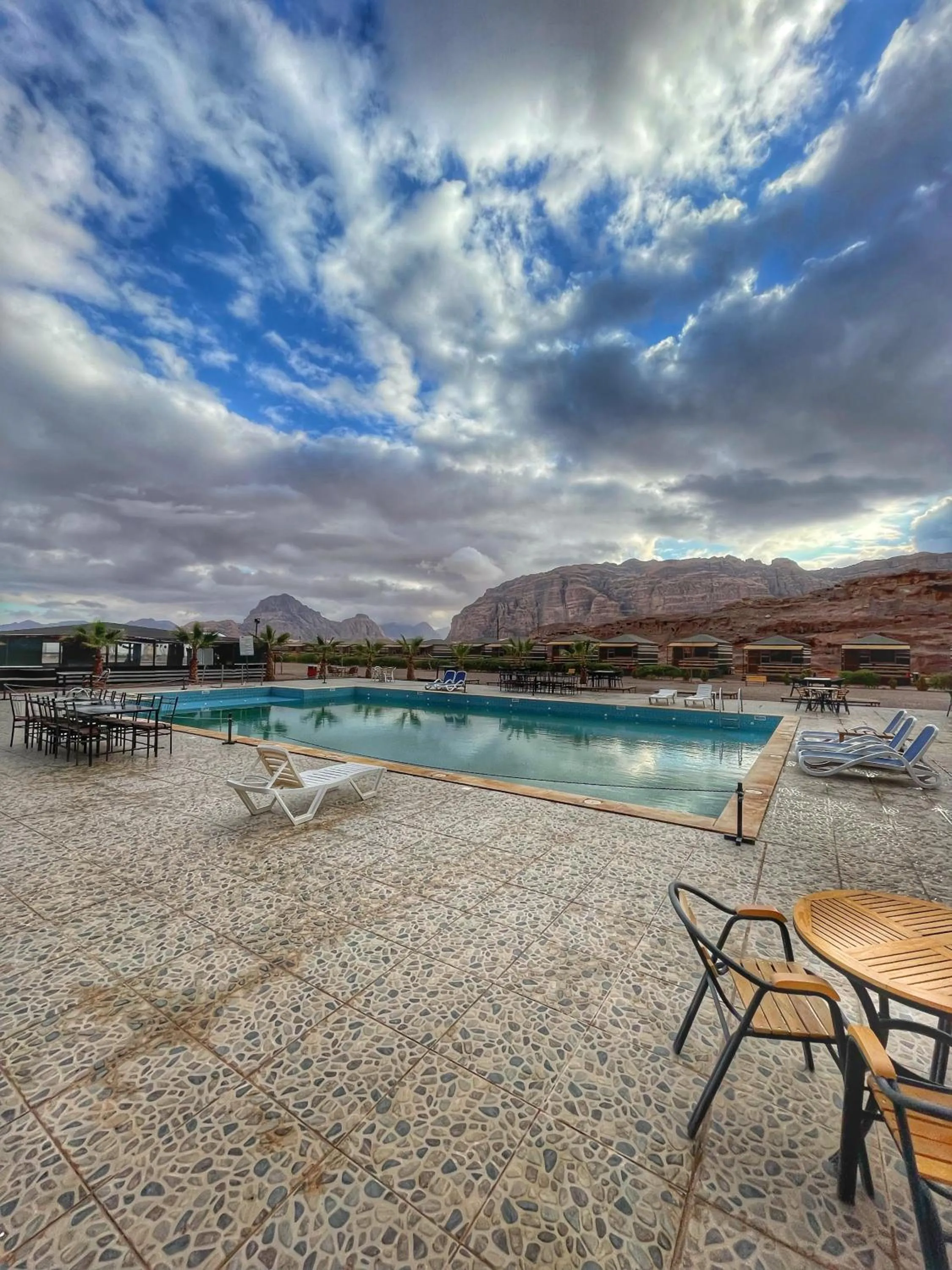 Swimming pool in Rum Oasis Luxury Camp