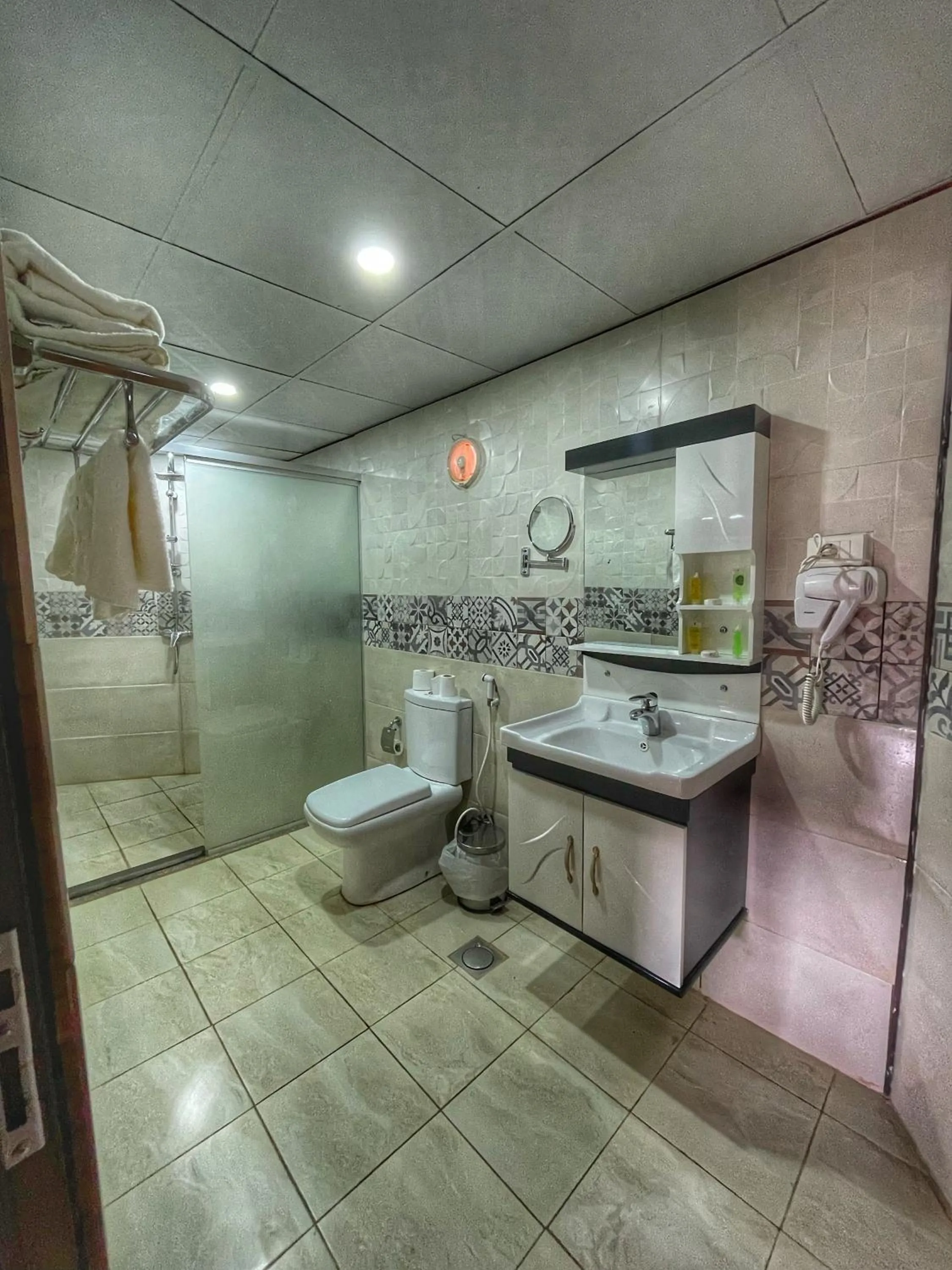 Bathroom in Rum Oasis Luxury Camp