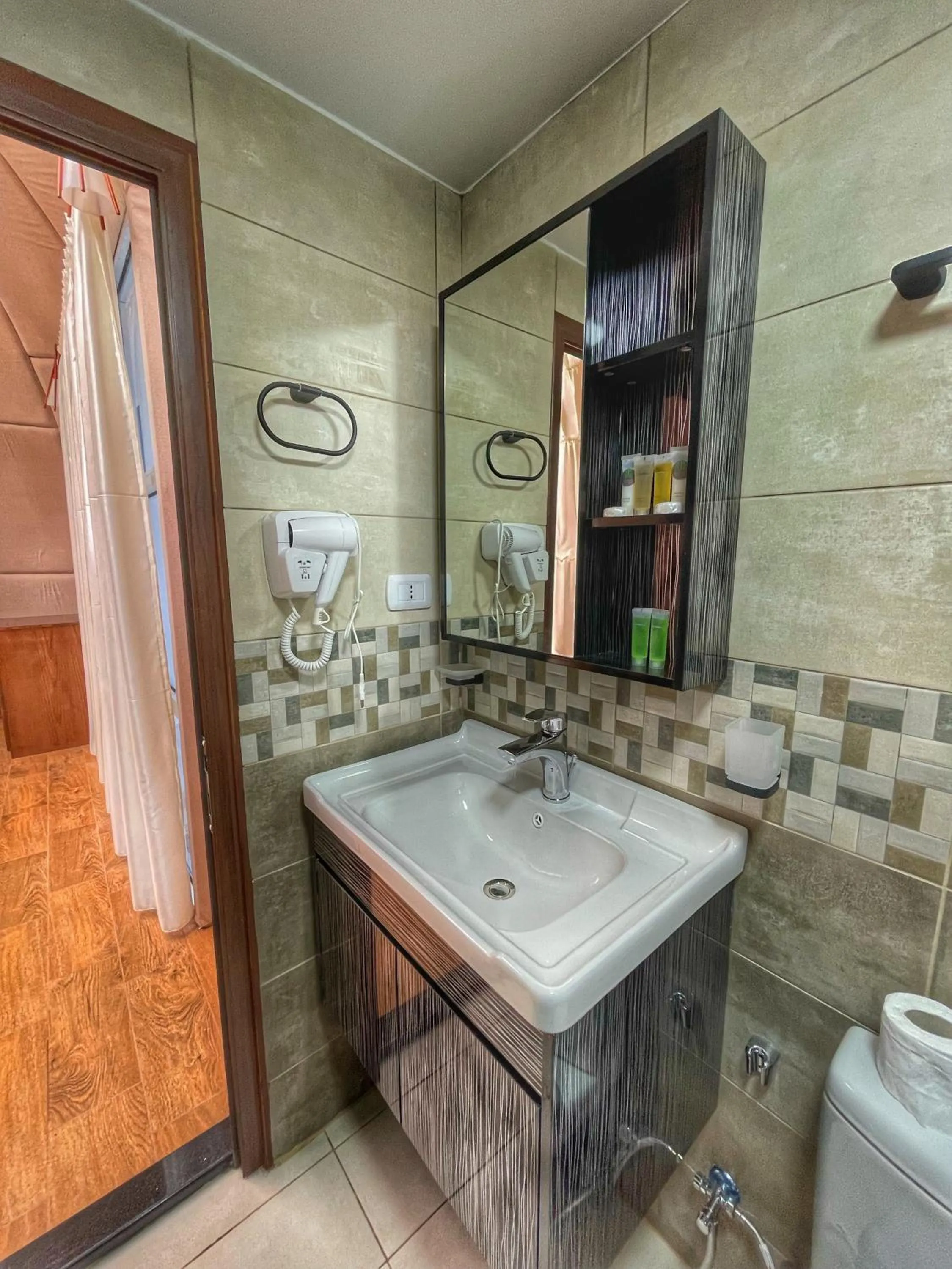 Bathroom in Rum Oasis Luxury Camp