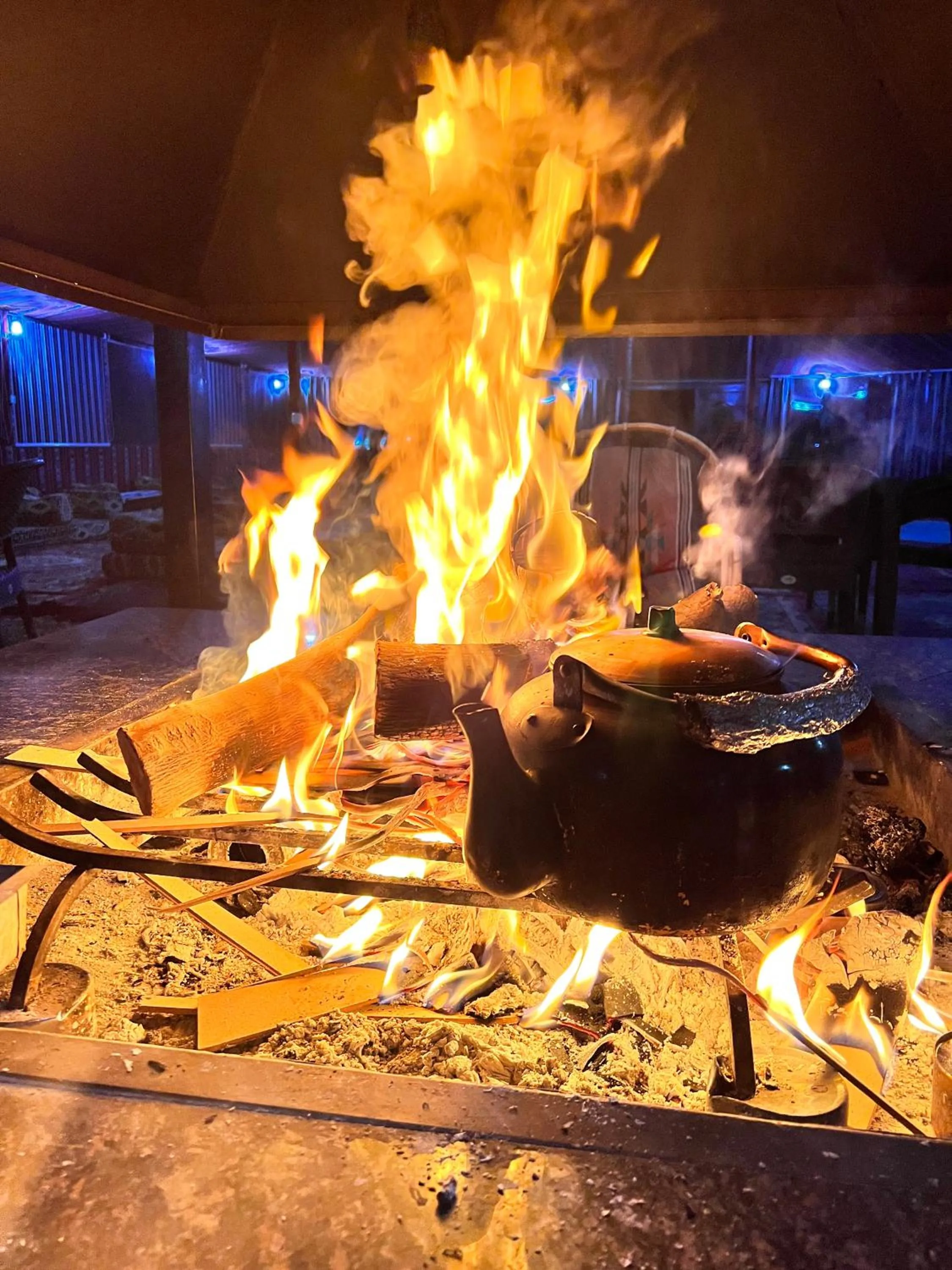 Dining area in Rum Oasis Luxury Camp