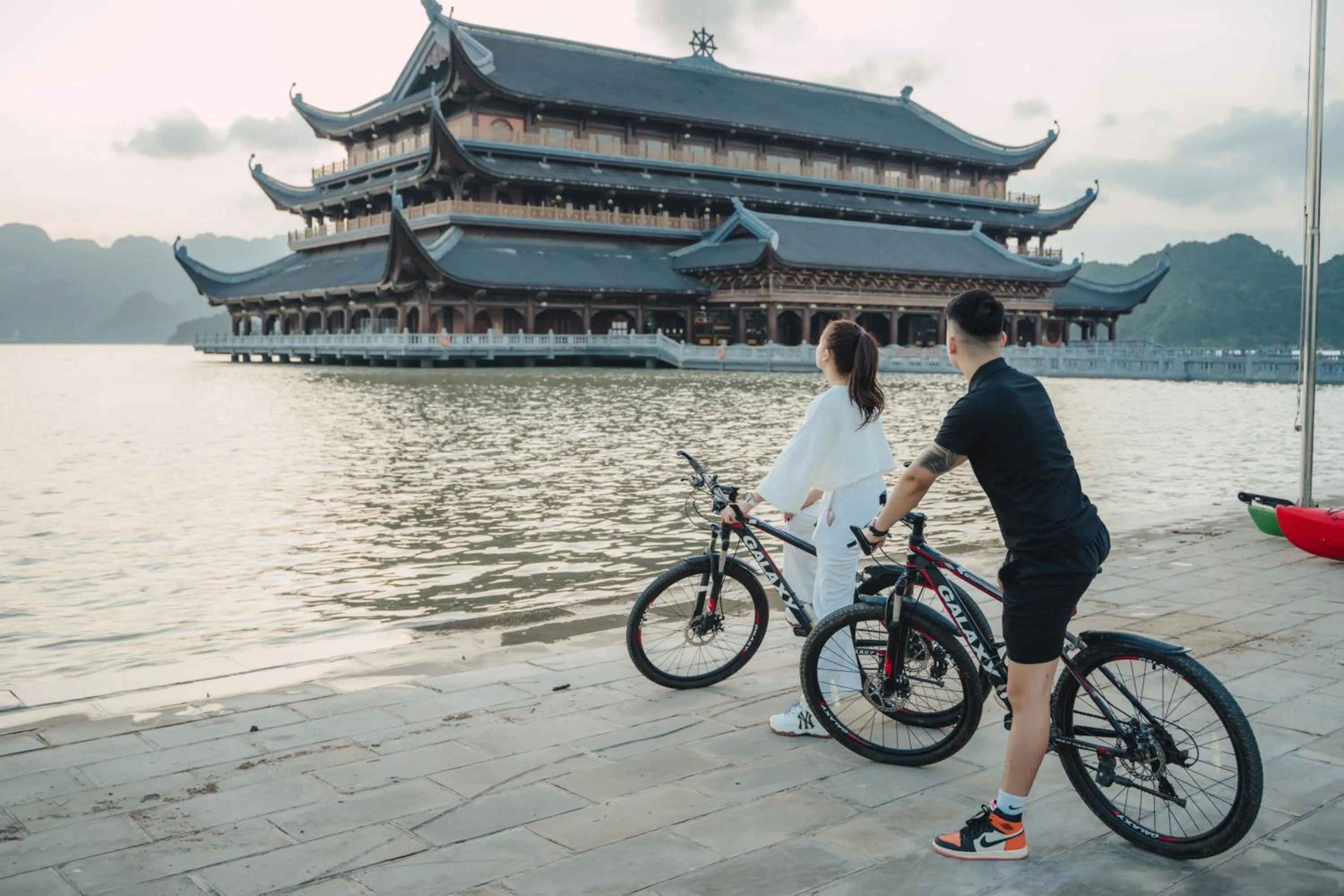 Cycling in Tam Chuc Complex