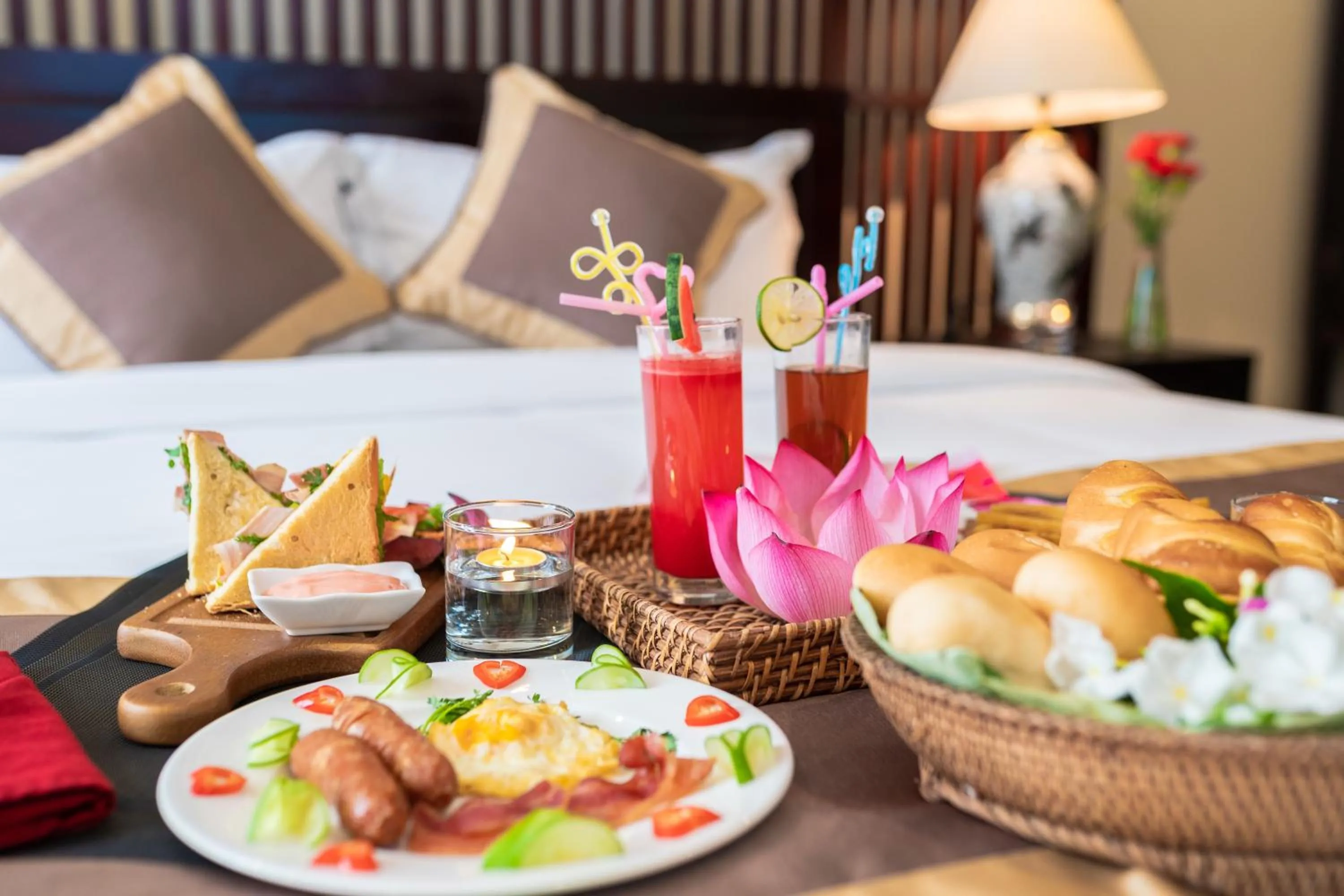 Dining area in Tam Chuc Complex