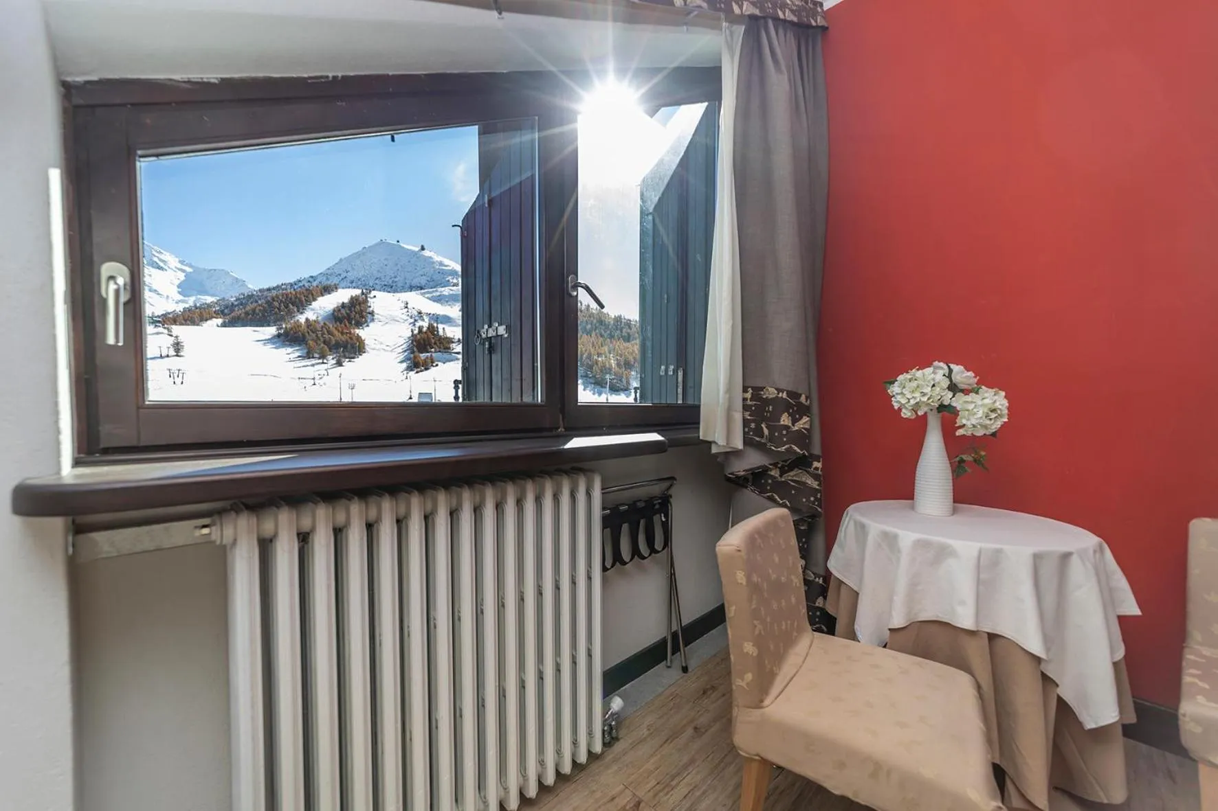 Natural landscape in Hotel Du Col