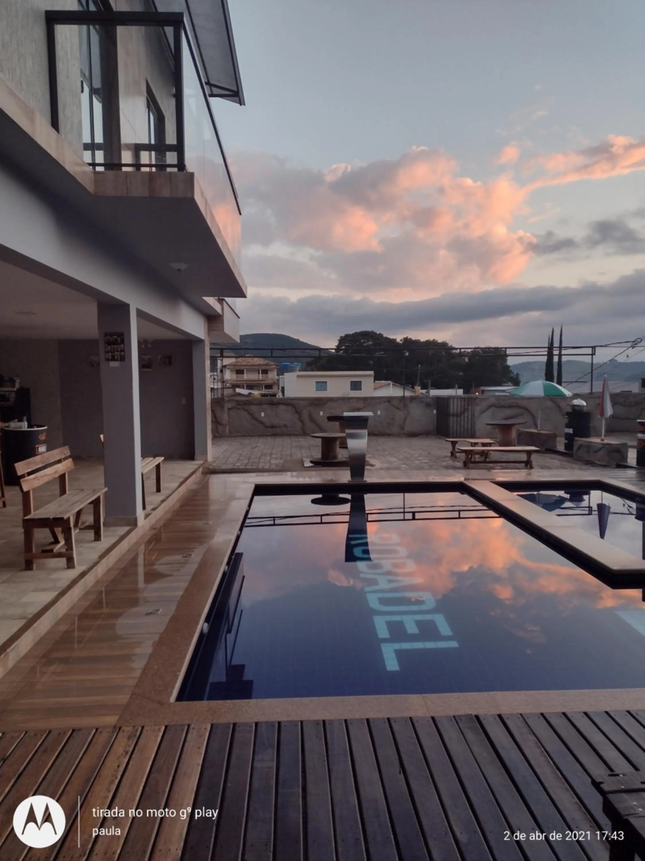 Swimming pool in Recanto Serra Monte