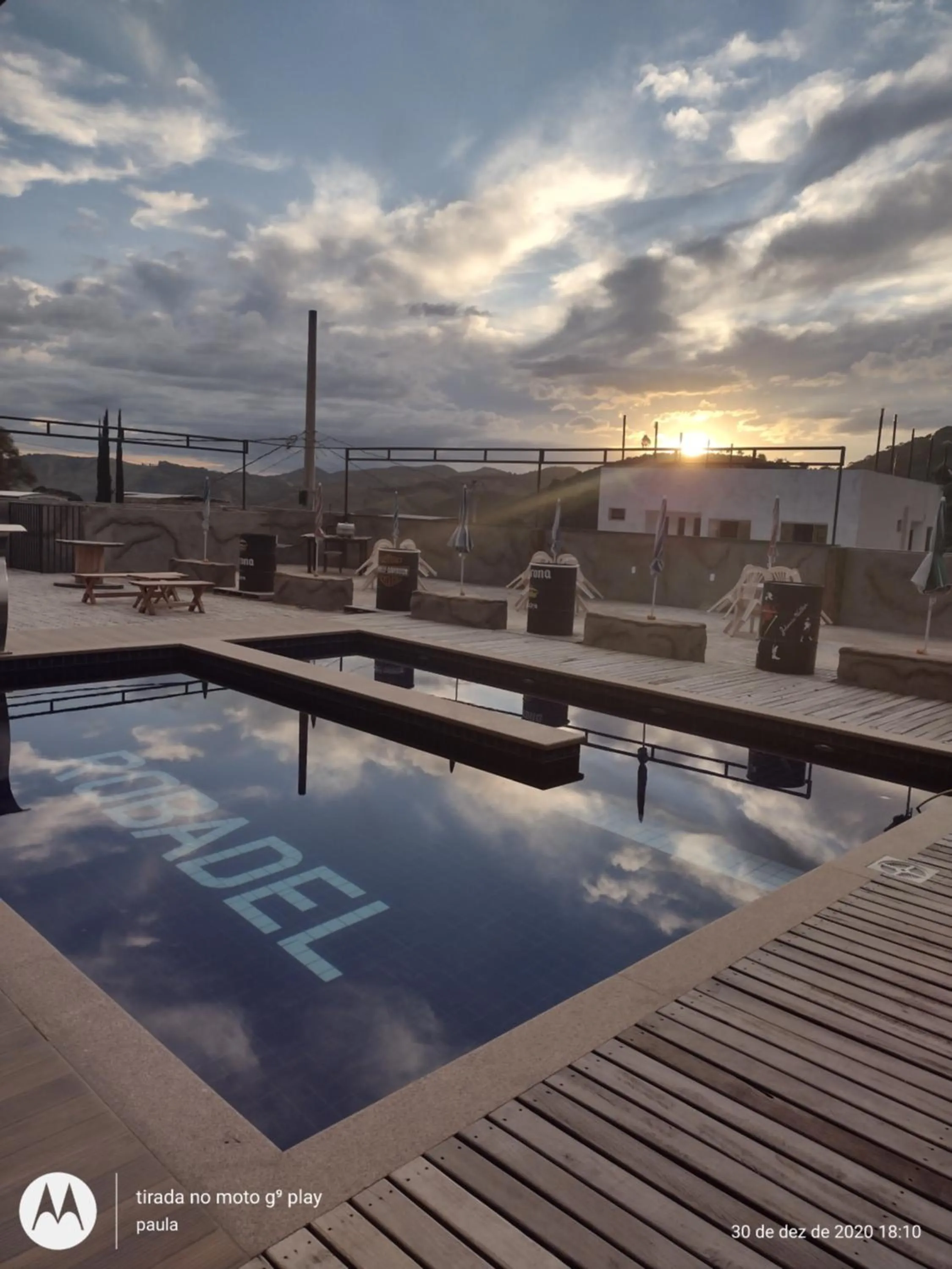 Swimming pool in Recanto Serra Monte