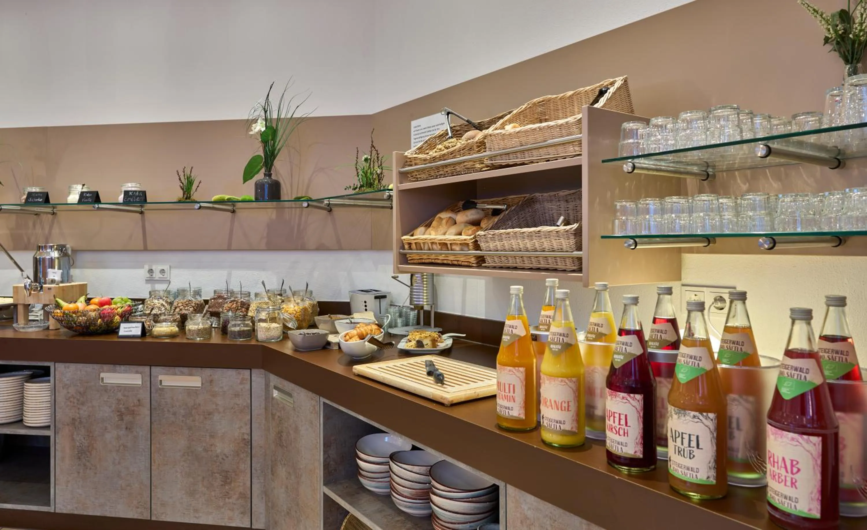 Buffet breakfast in Landhotel Seerose