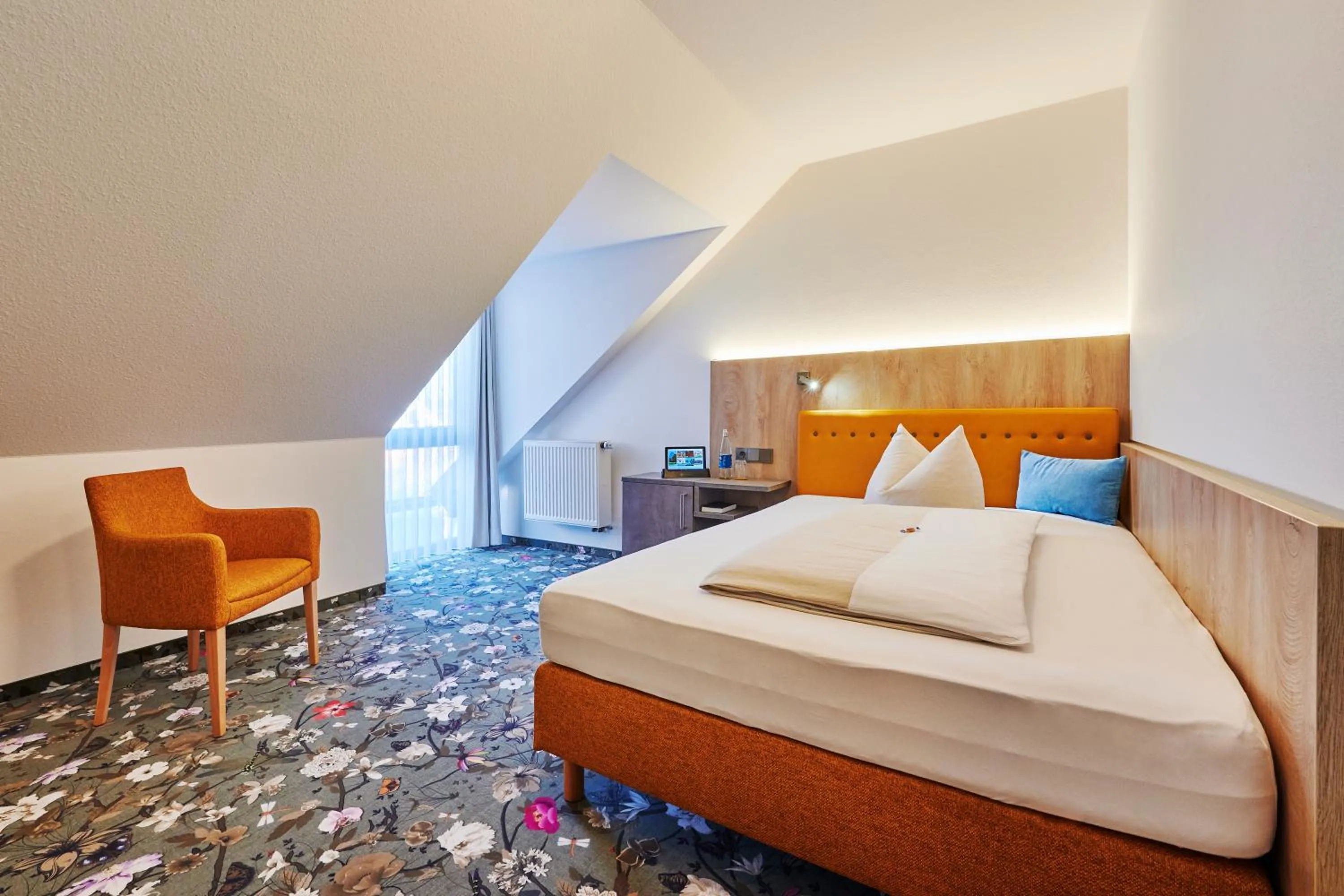 Photo of the whole room, Bed in Landhotel Seerose