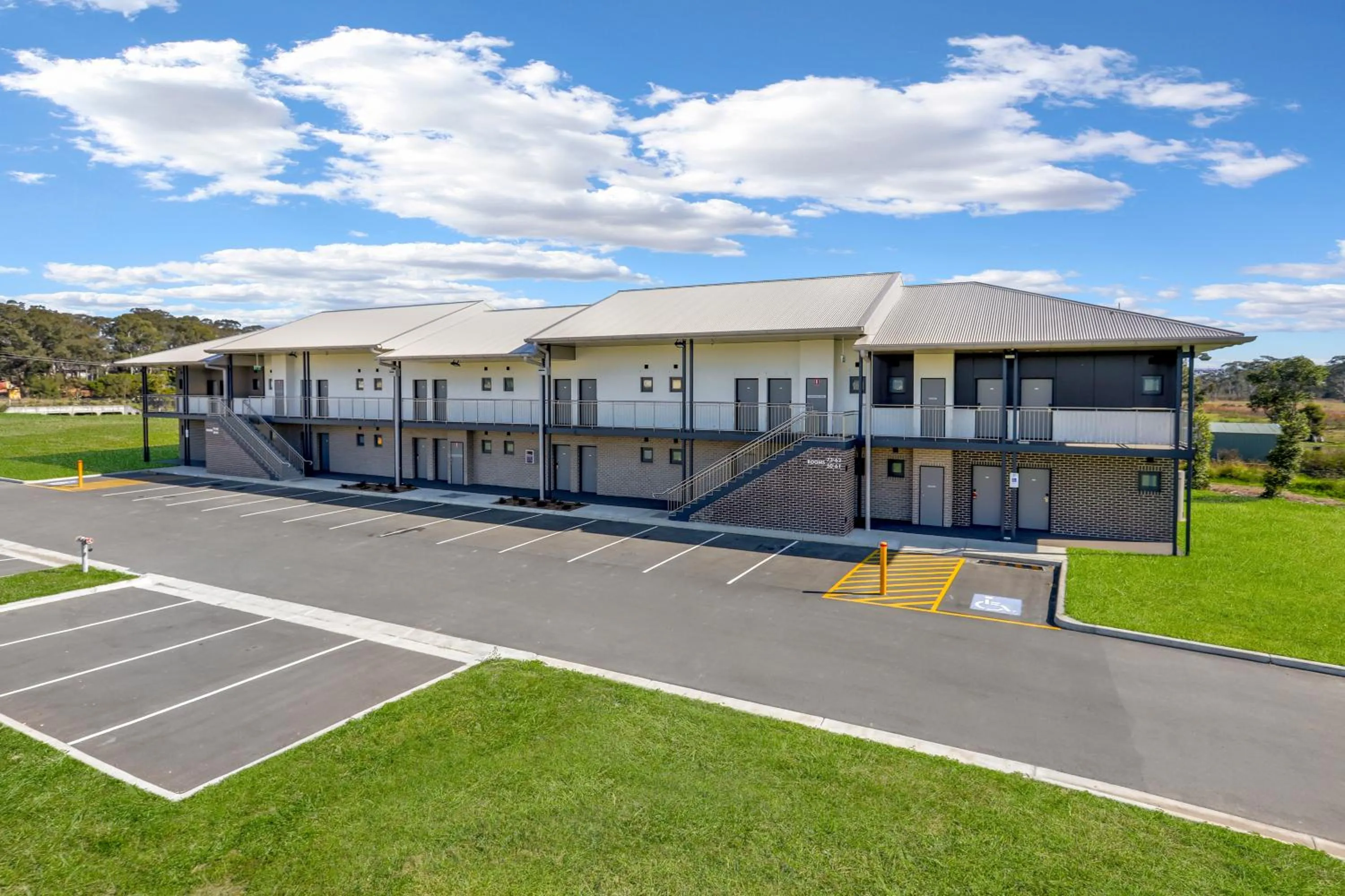 Property building in Gateway Motel