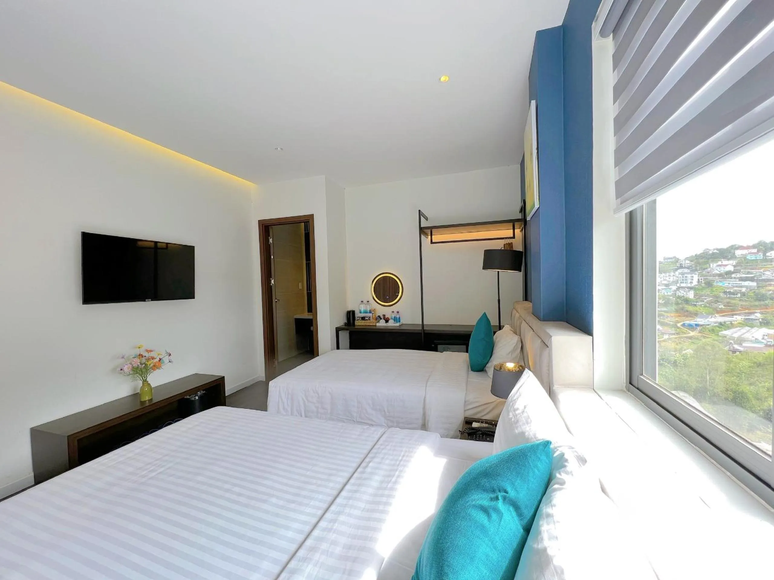 Bed in Stillus Boutique Hotel Dalat