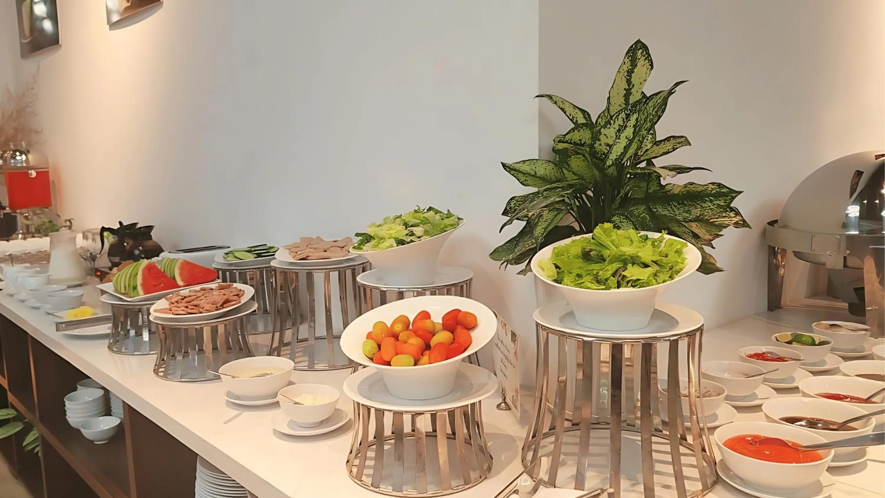 Breakfast in Stillus Boutique Hotel Dalat