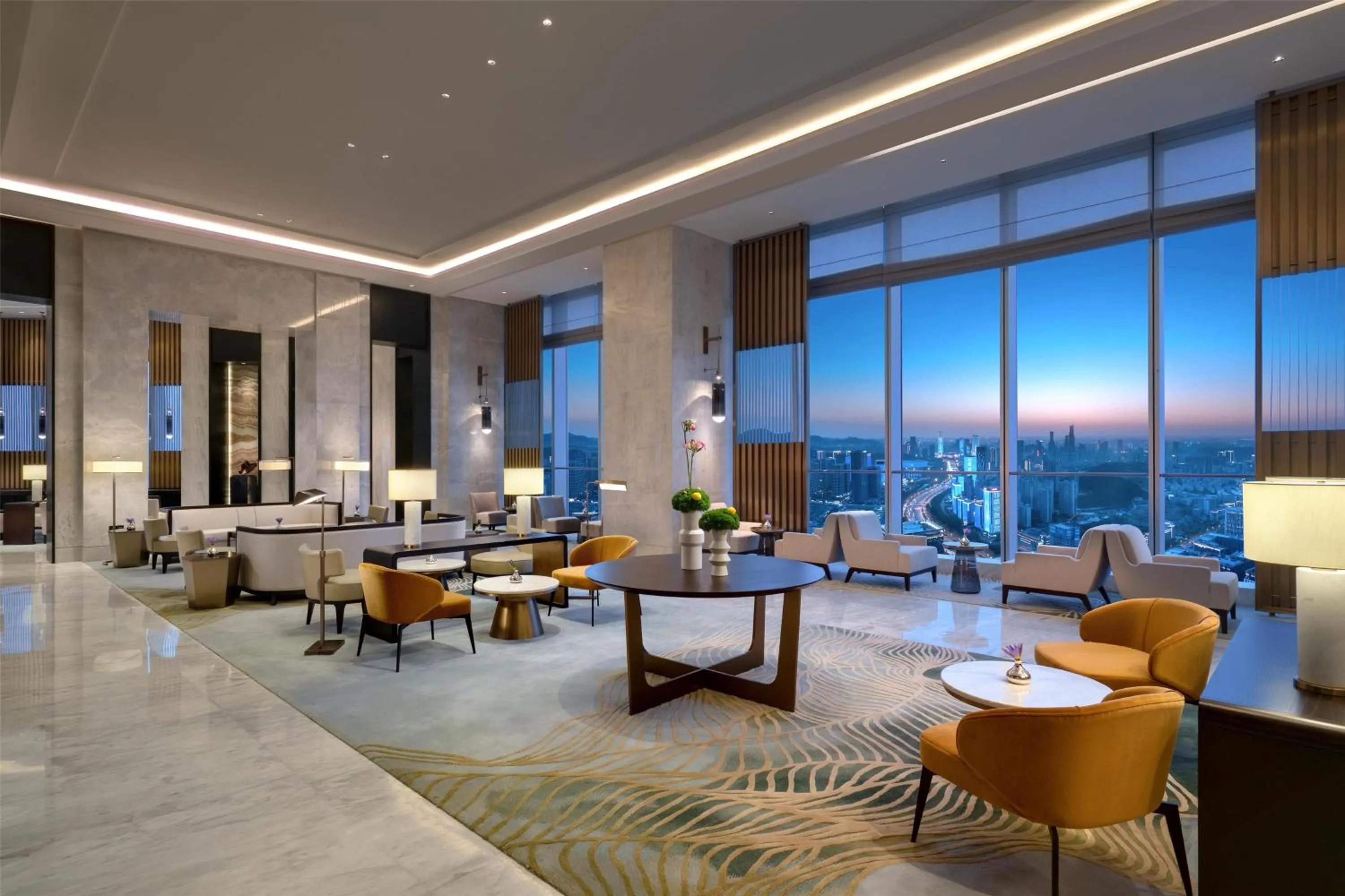 Lobby or reception in Kempinski Hotel Jinan