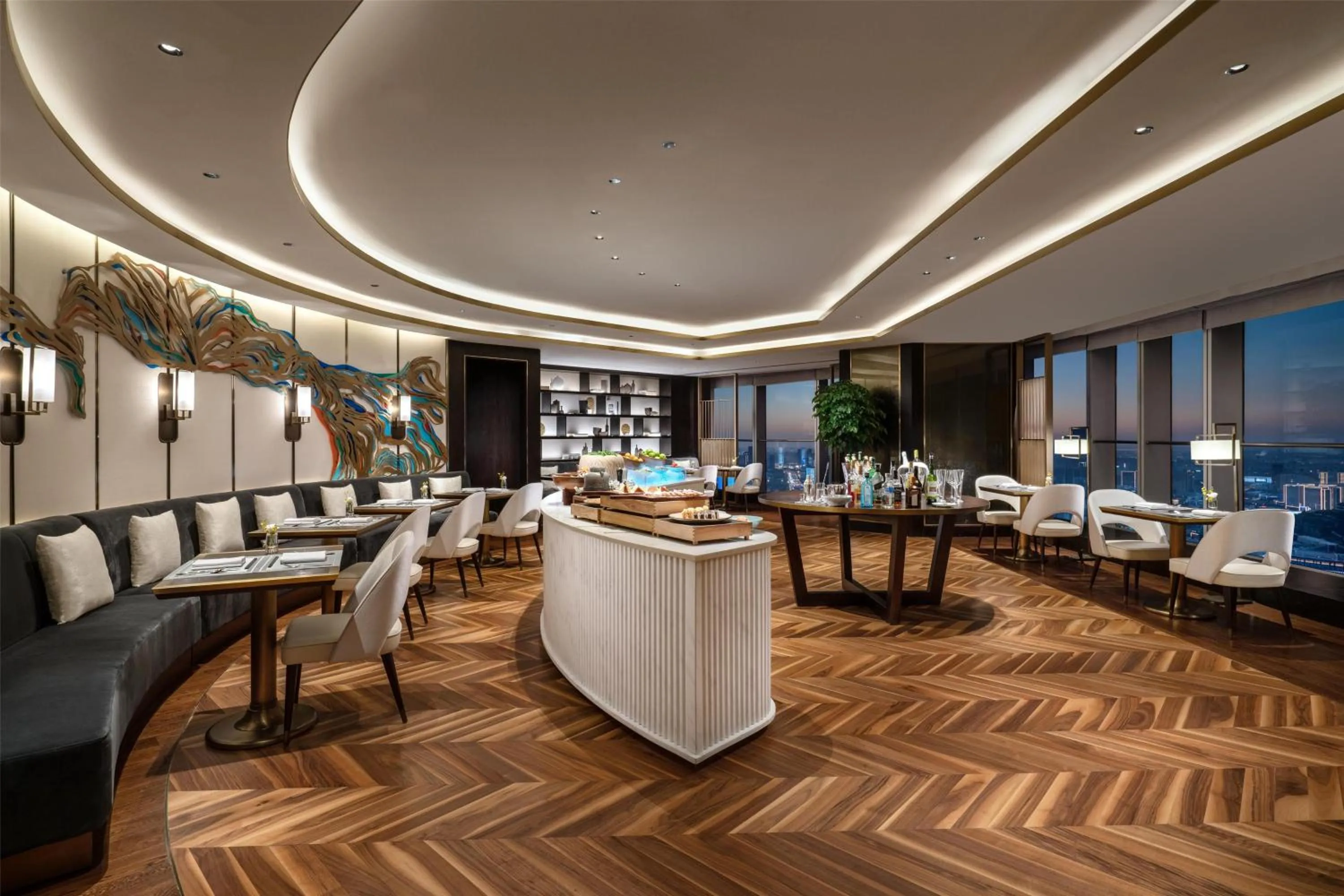 Lounge or bar in Kempinski Hotel Jinan