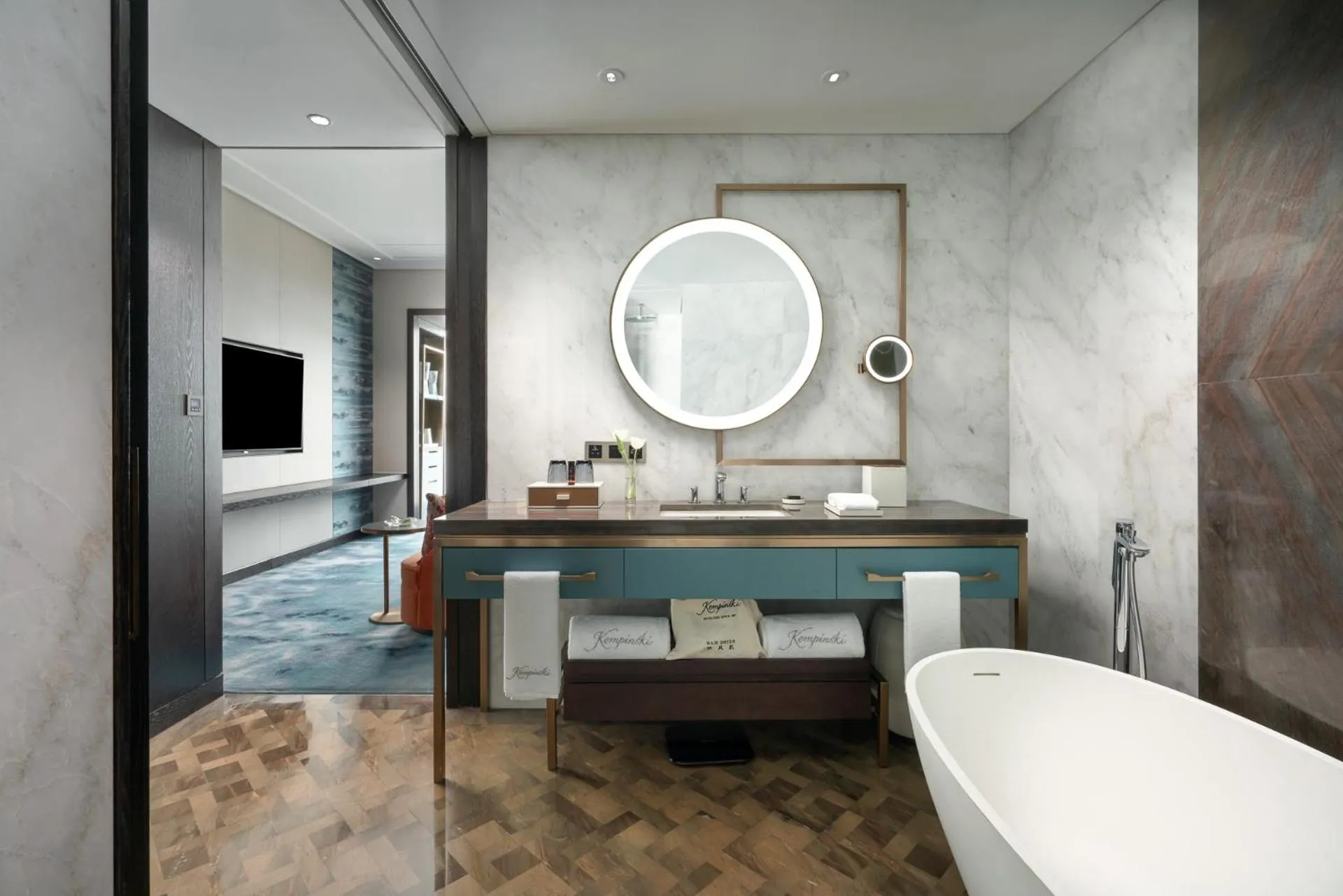 Bathroom in Kempinski Hotel Jinan