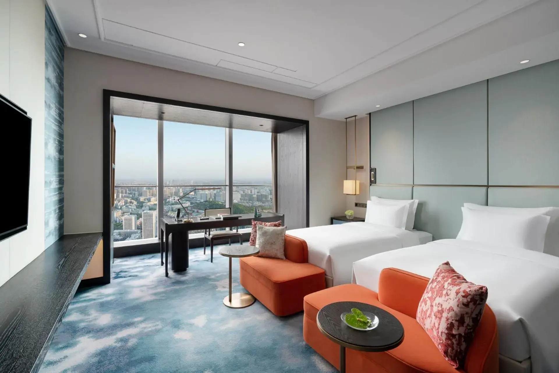 Executive Twin Room in Kempinski Hotel Jinan Executive Twin Room in Kempinski Hotel Jinan