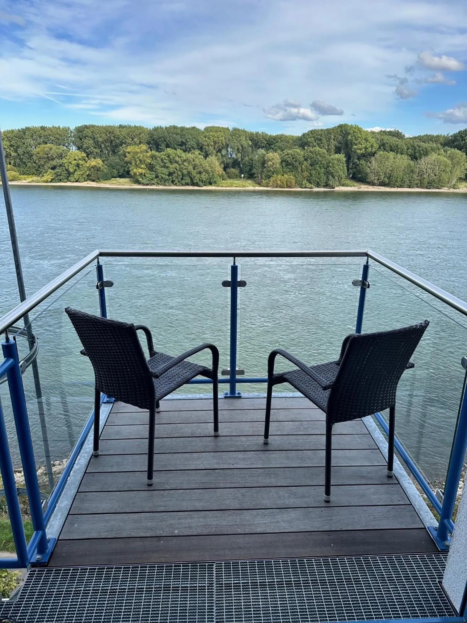 Natural landscape in Rheinterrassen Hotel Café Restaurant