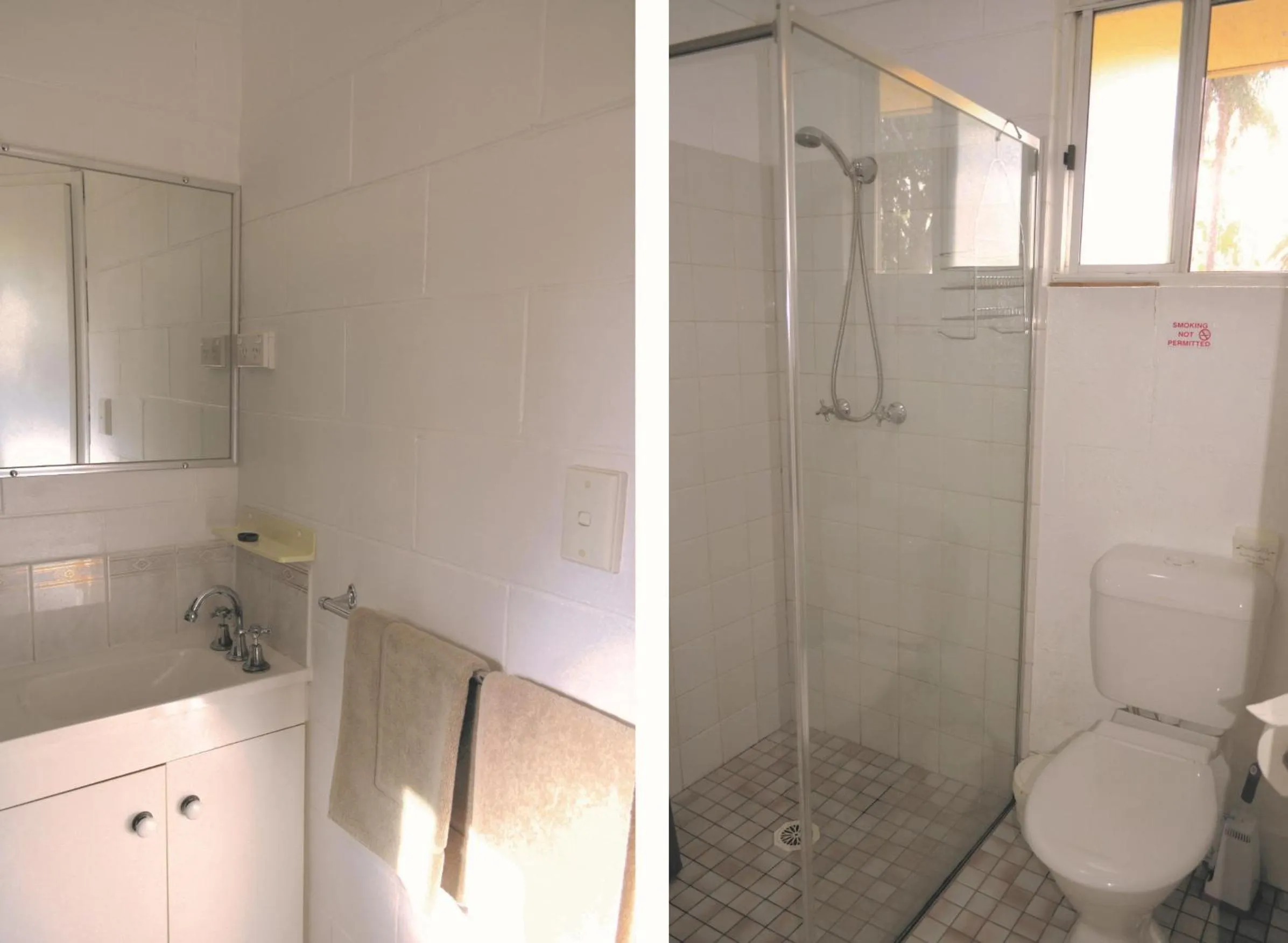 Bathroom in Bungalow Motel Gilgandra