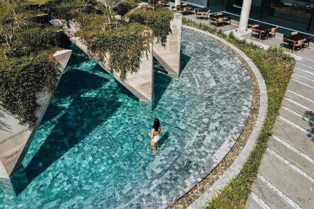 Pool view in Livist Resort phetchabun