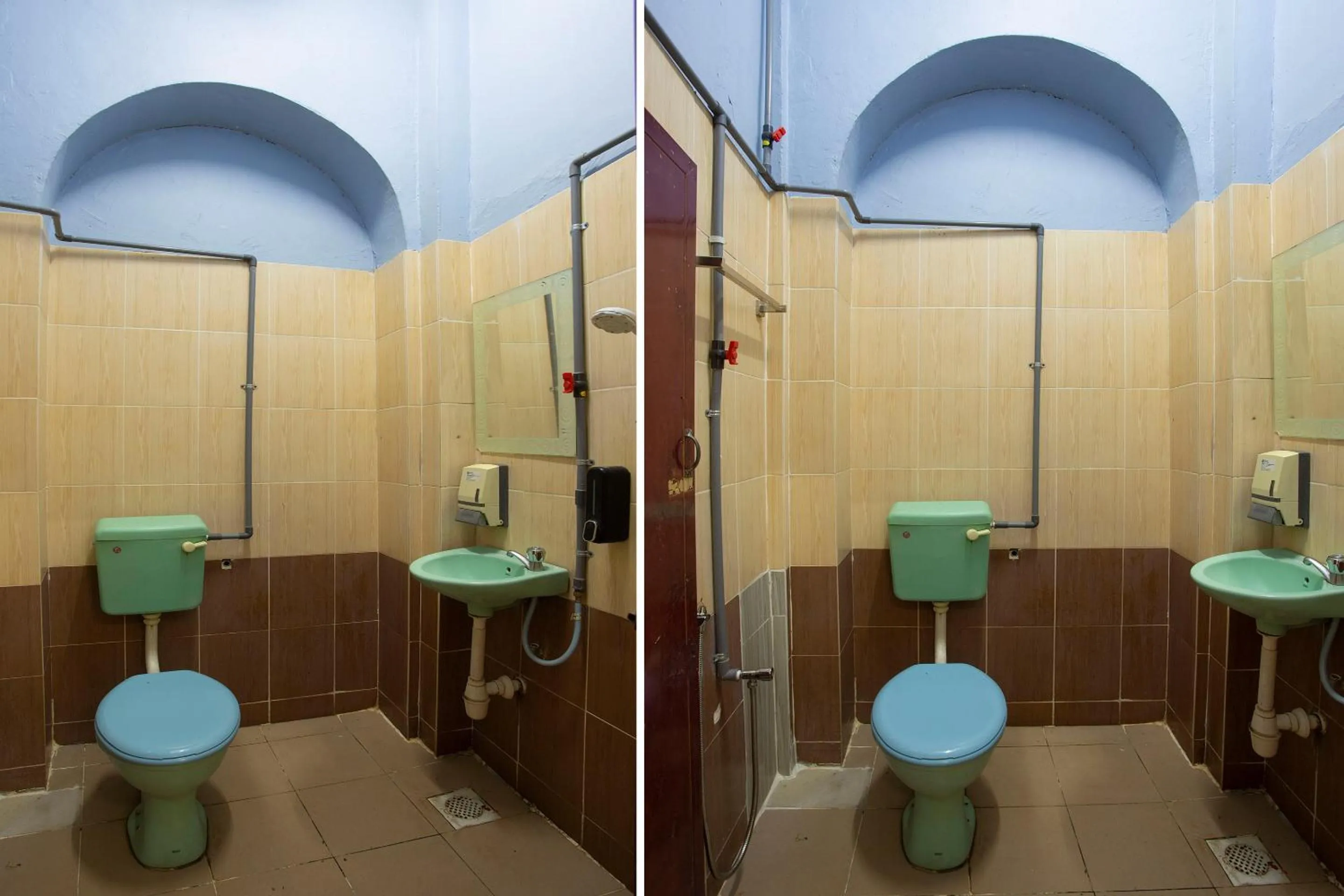 Bathroom in SPOT ON 90137 Casavilla Hotel Pudu