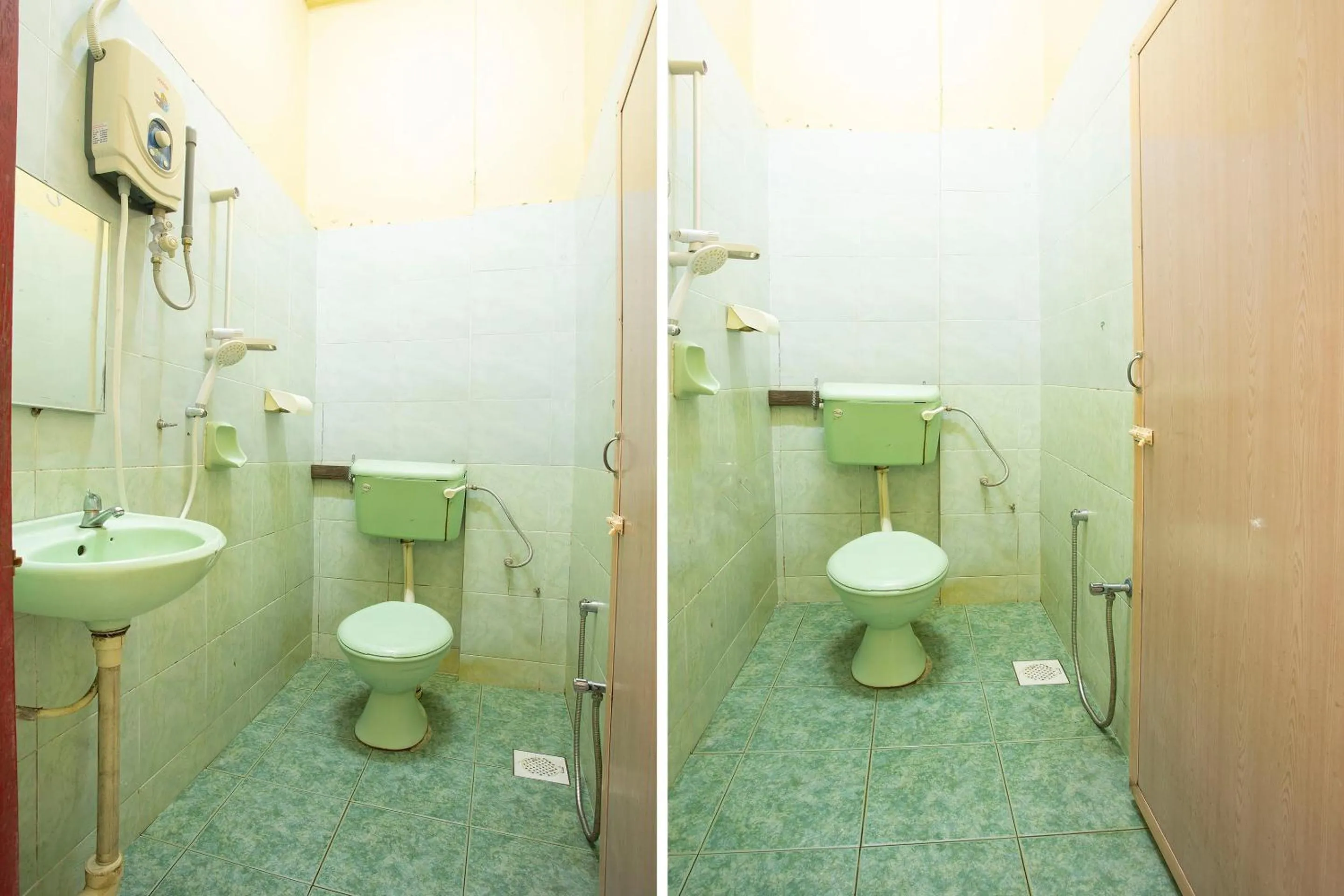 Bathroom in SPOT ON 90137 Casavilla Hotel Pudu