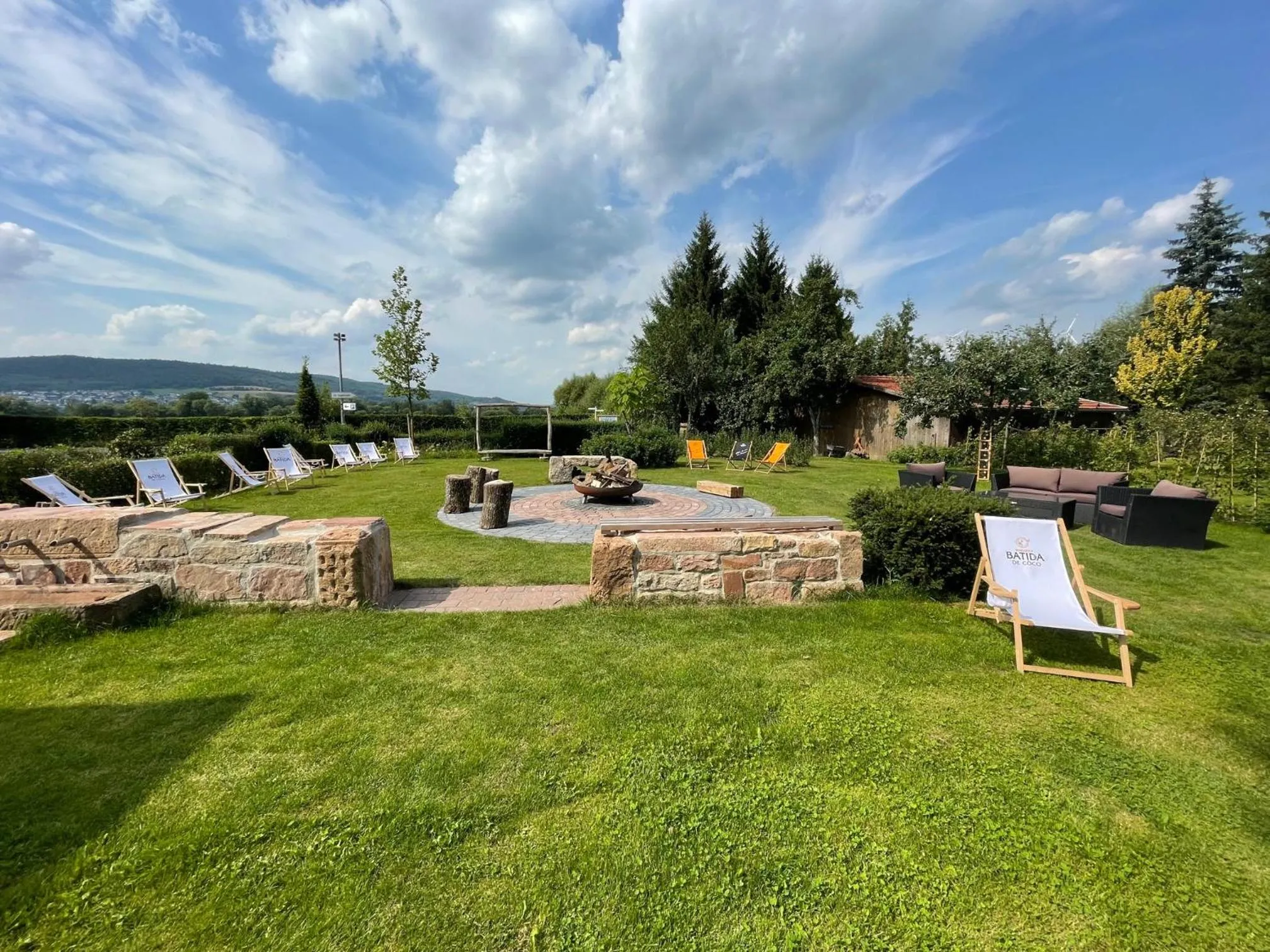 Garden in Landgasthof 'Zur Quelle'