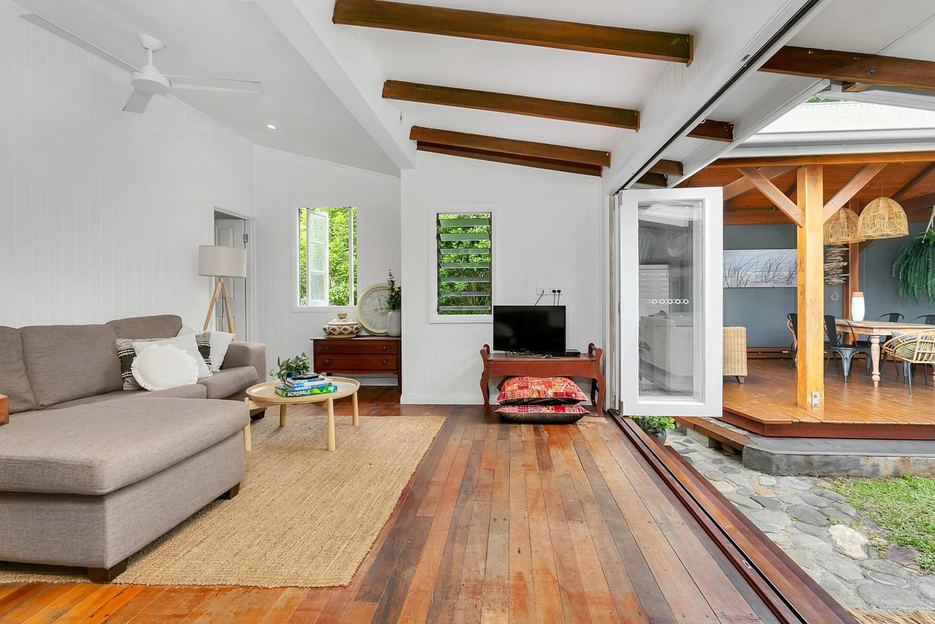 Living room in Lazenby Lodge