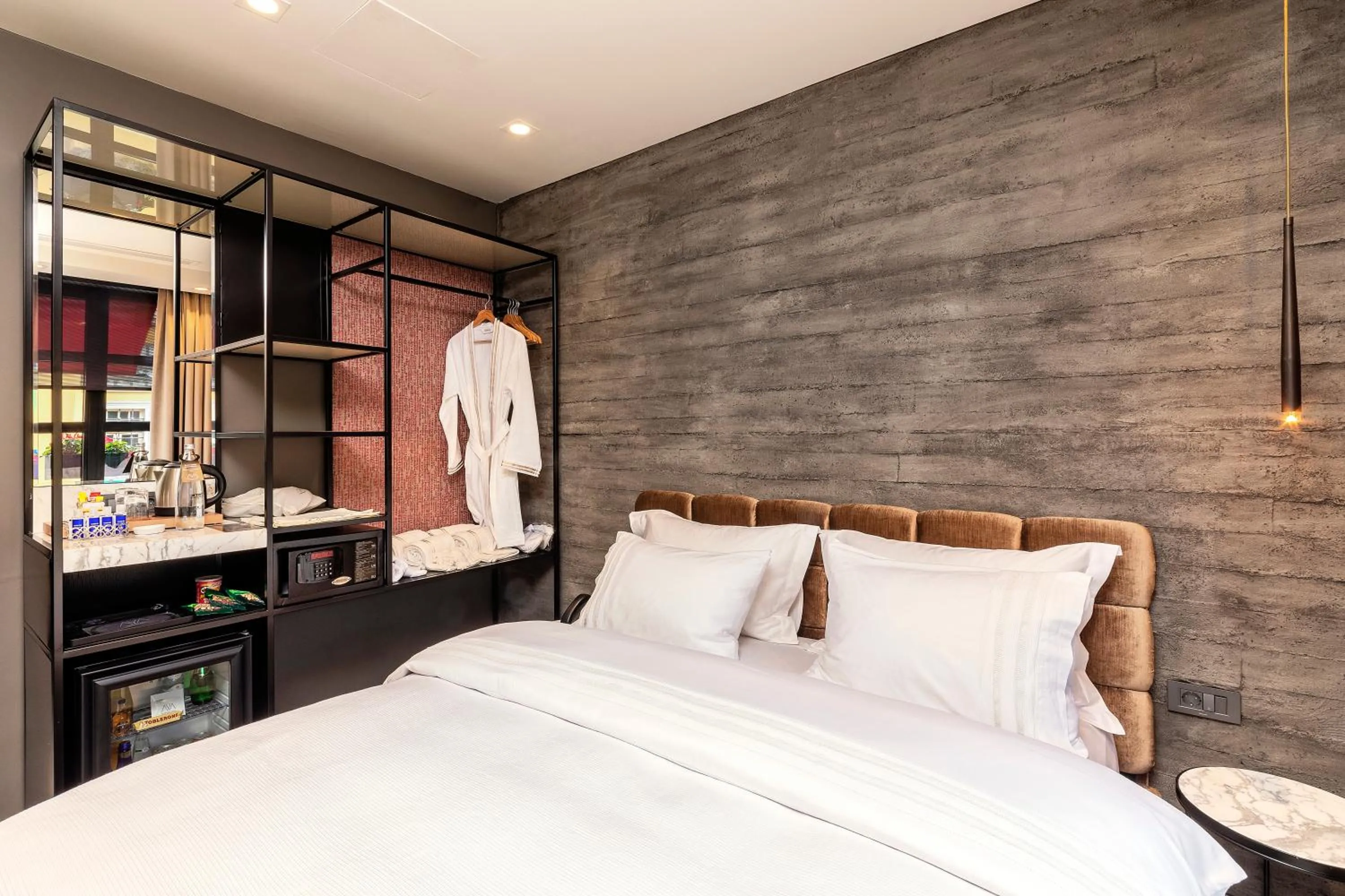 Bed in Aya Sultanahmet Hotel