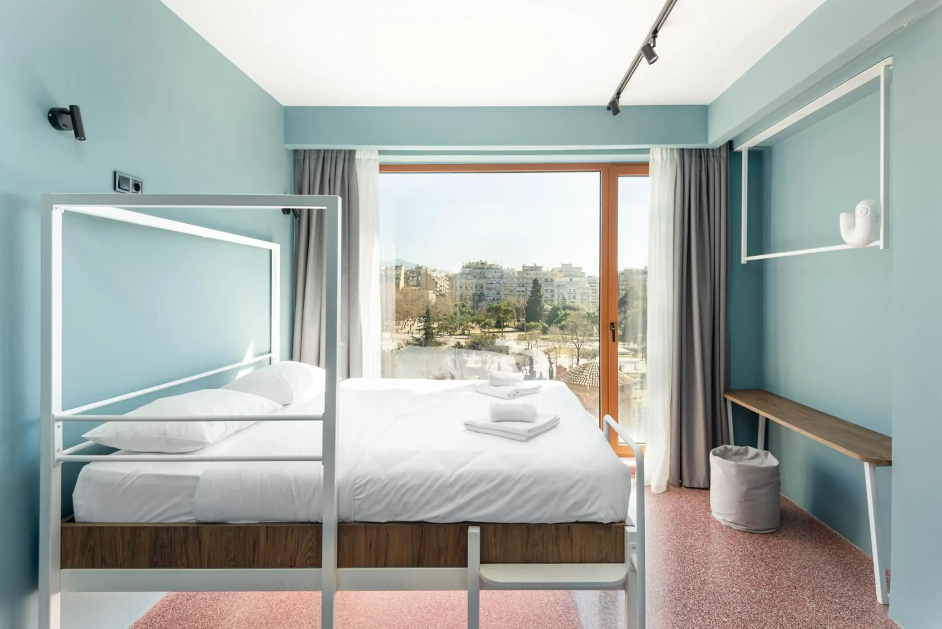 Corner Room with Panoramic View in Zeus is Loose Hostel Corner Room with Panoramic View in Zeus is Loose Hostel