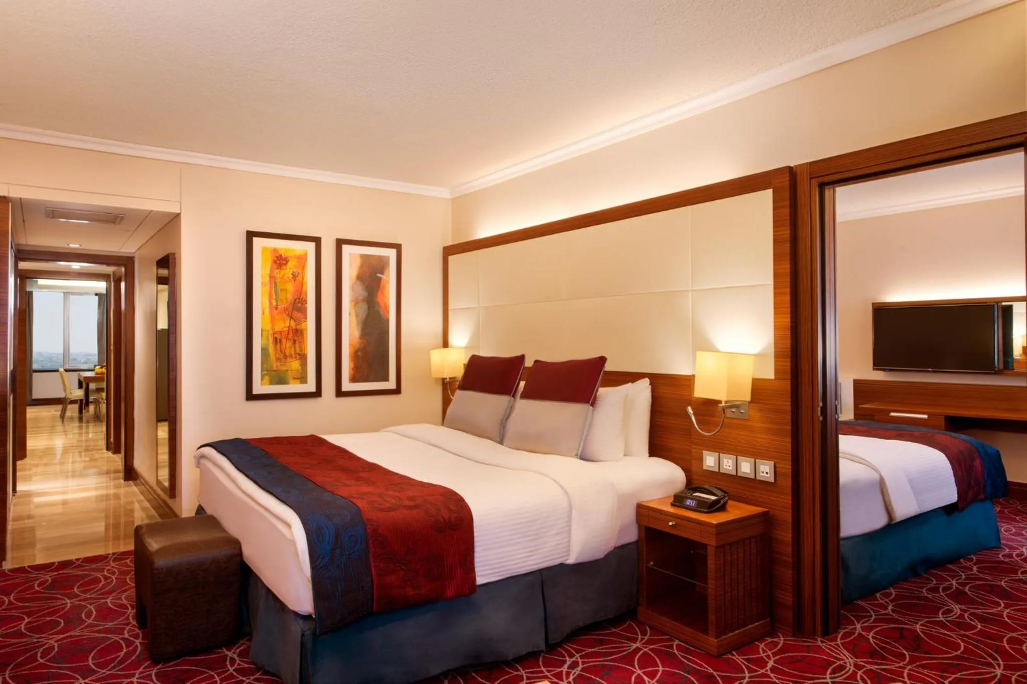 Photo of the whole room, Bed in Crowne Plaza Amman by IHG