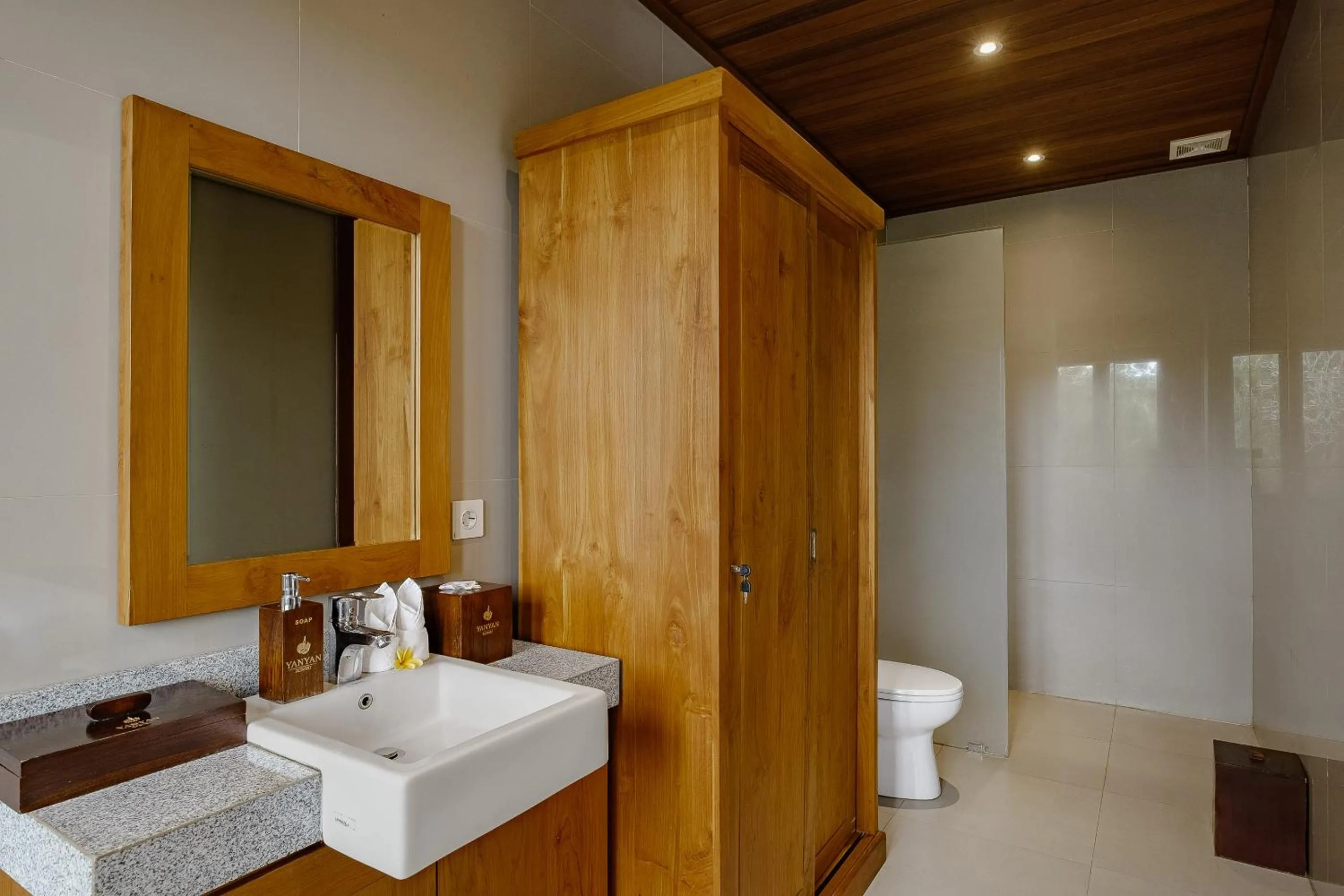 Bathroom in Yanyan Resort Ubud
