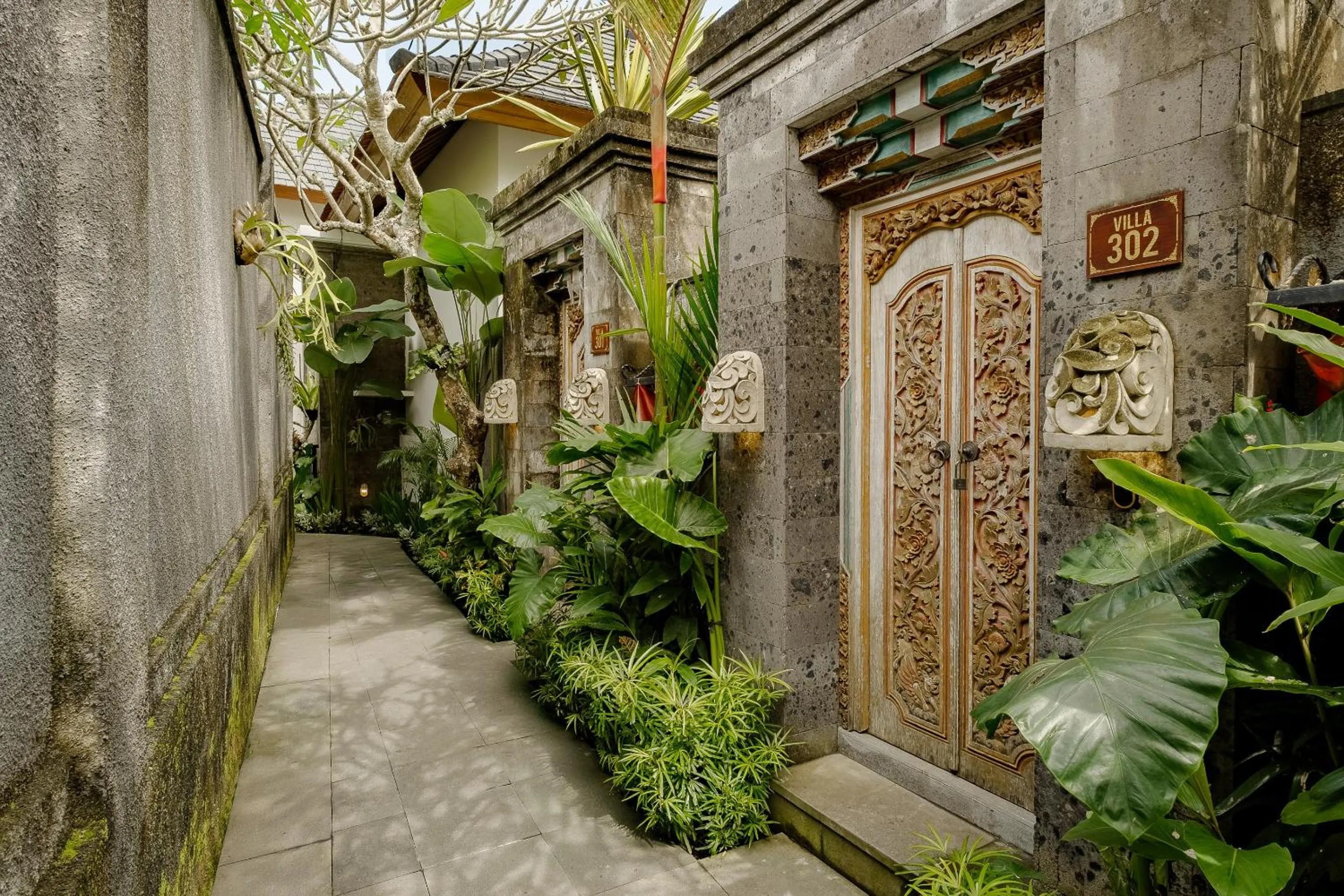 Garden in Yanyan Resort Ubud