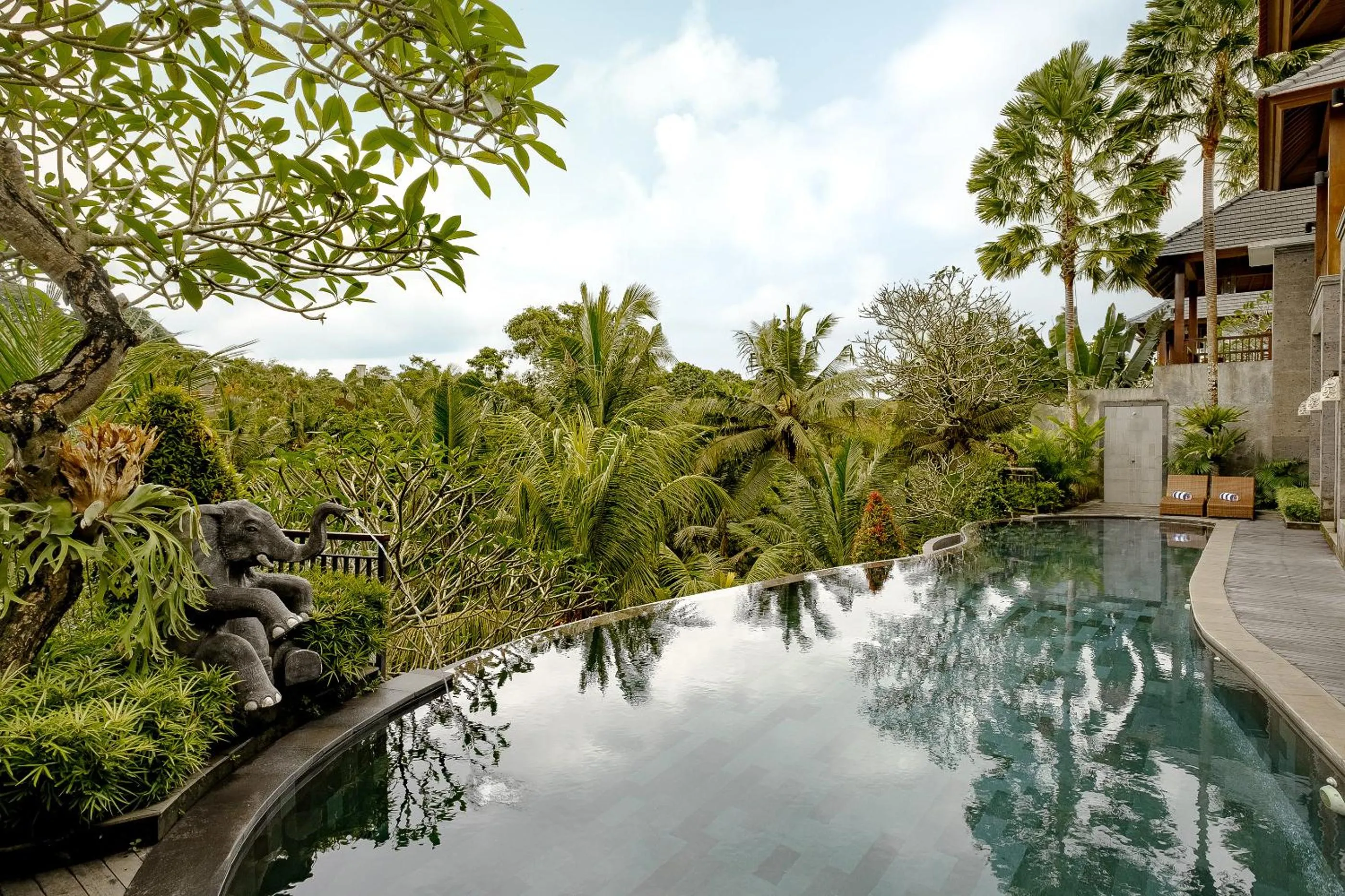 Swimming pool in Yanyan Resort Ubud