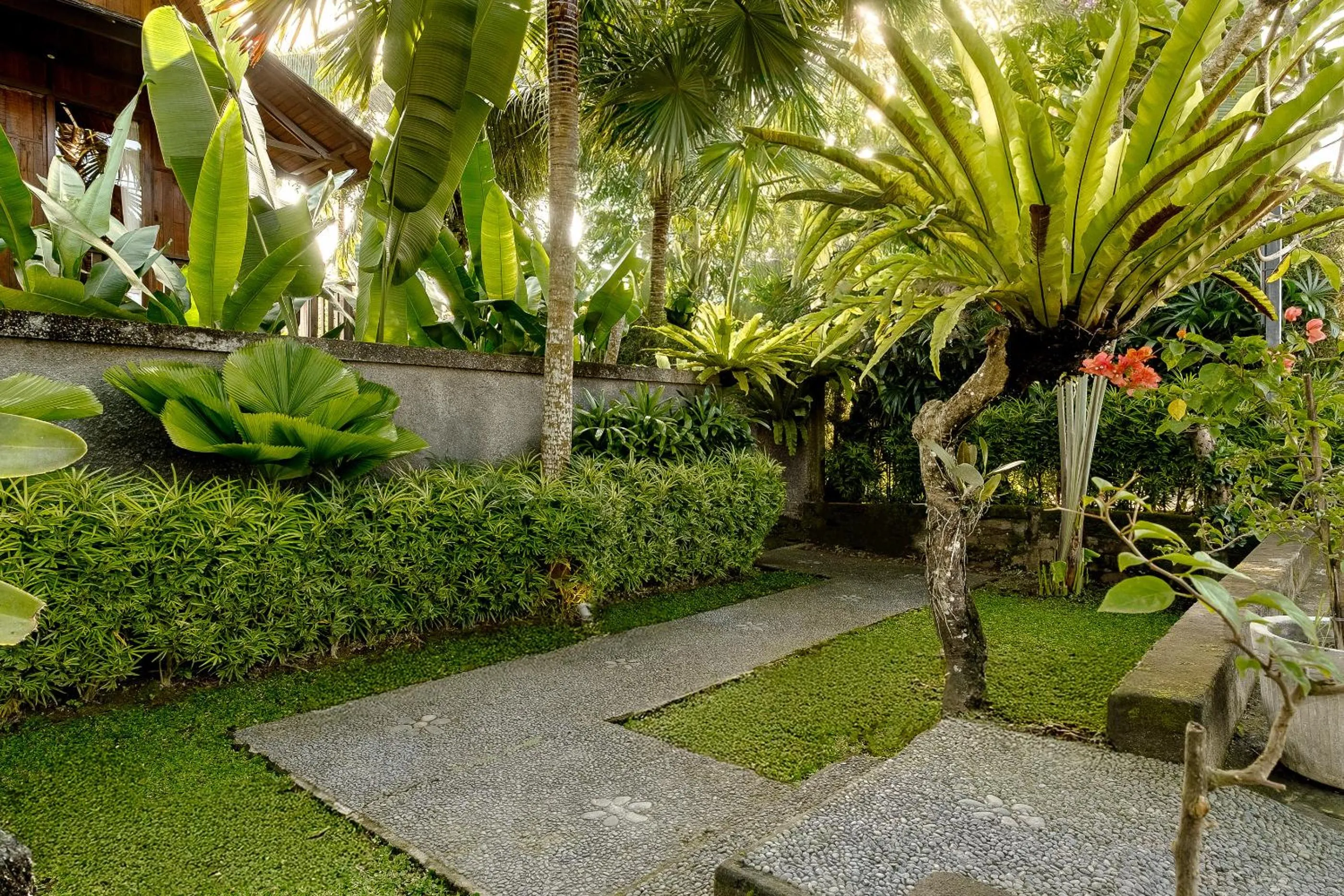 Garden in Yanyan Resort Ubud