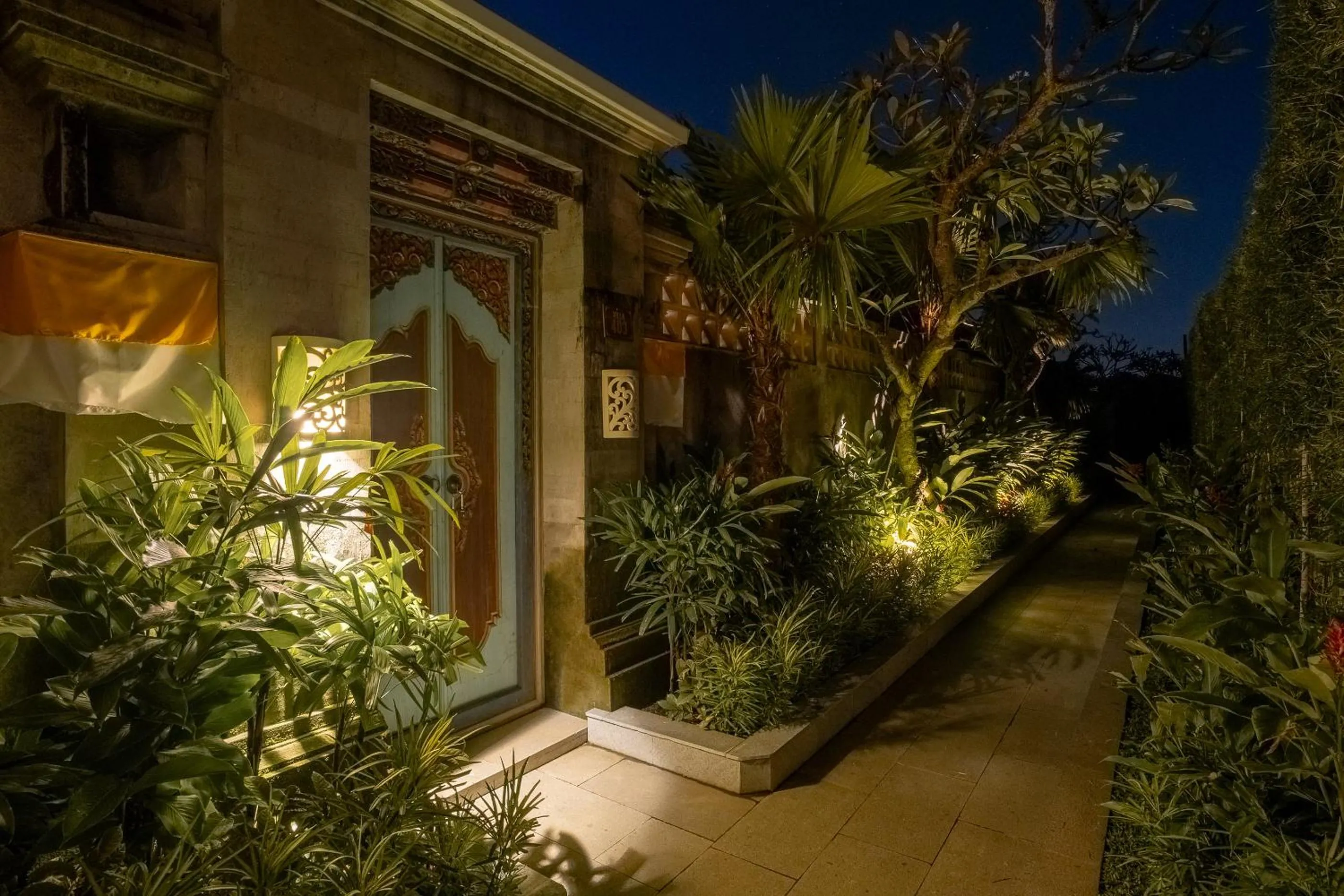 Garden in Yanyan Resort Ubud