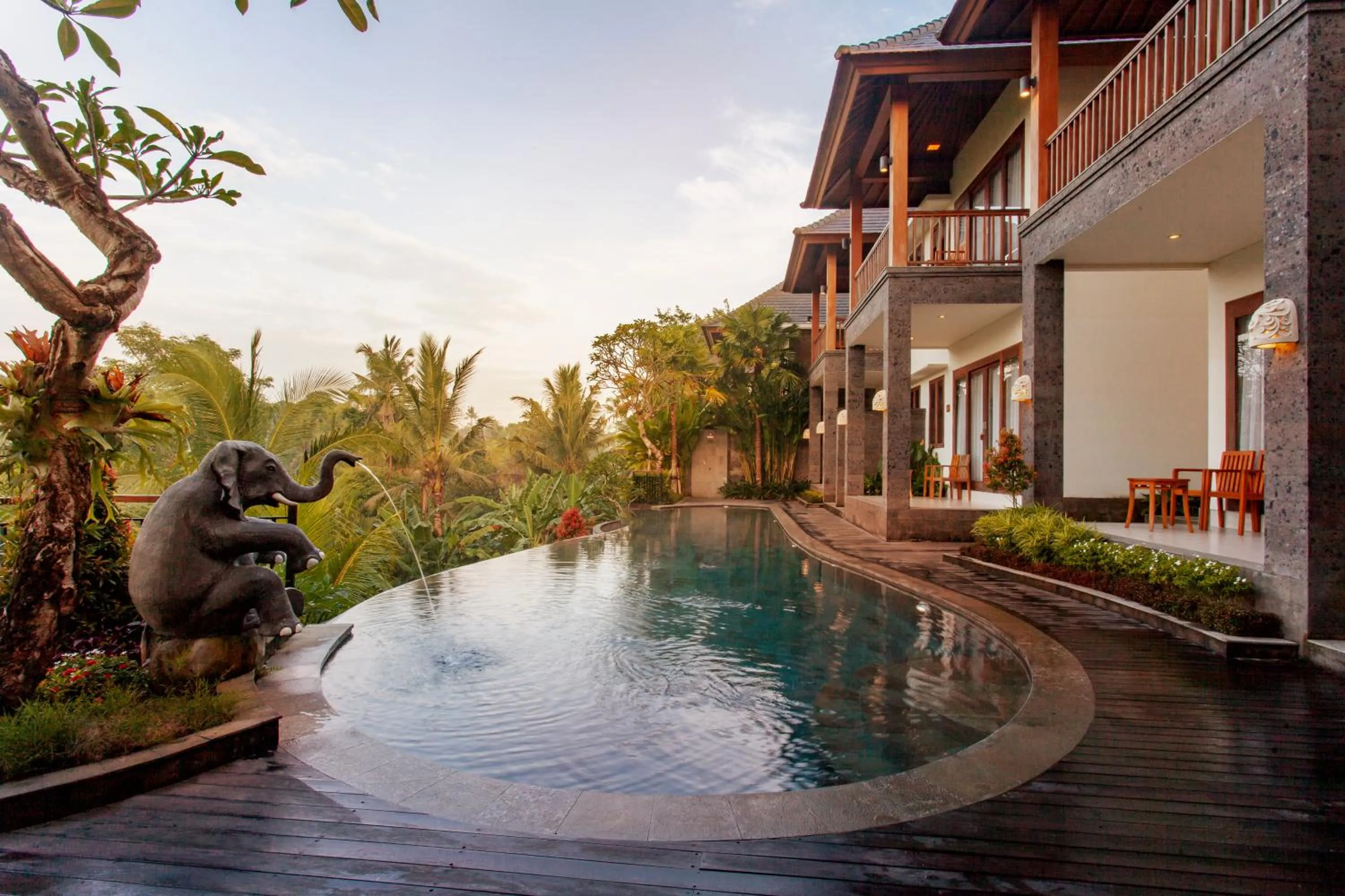Property building in Yanyan Resort Ubud