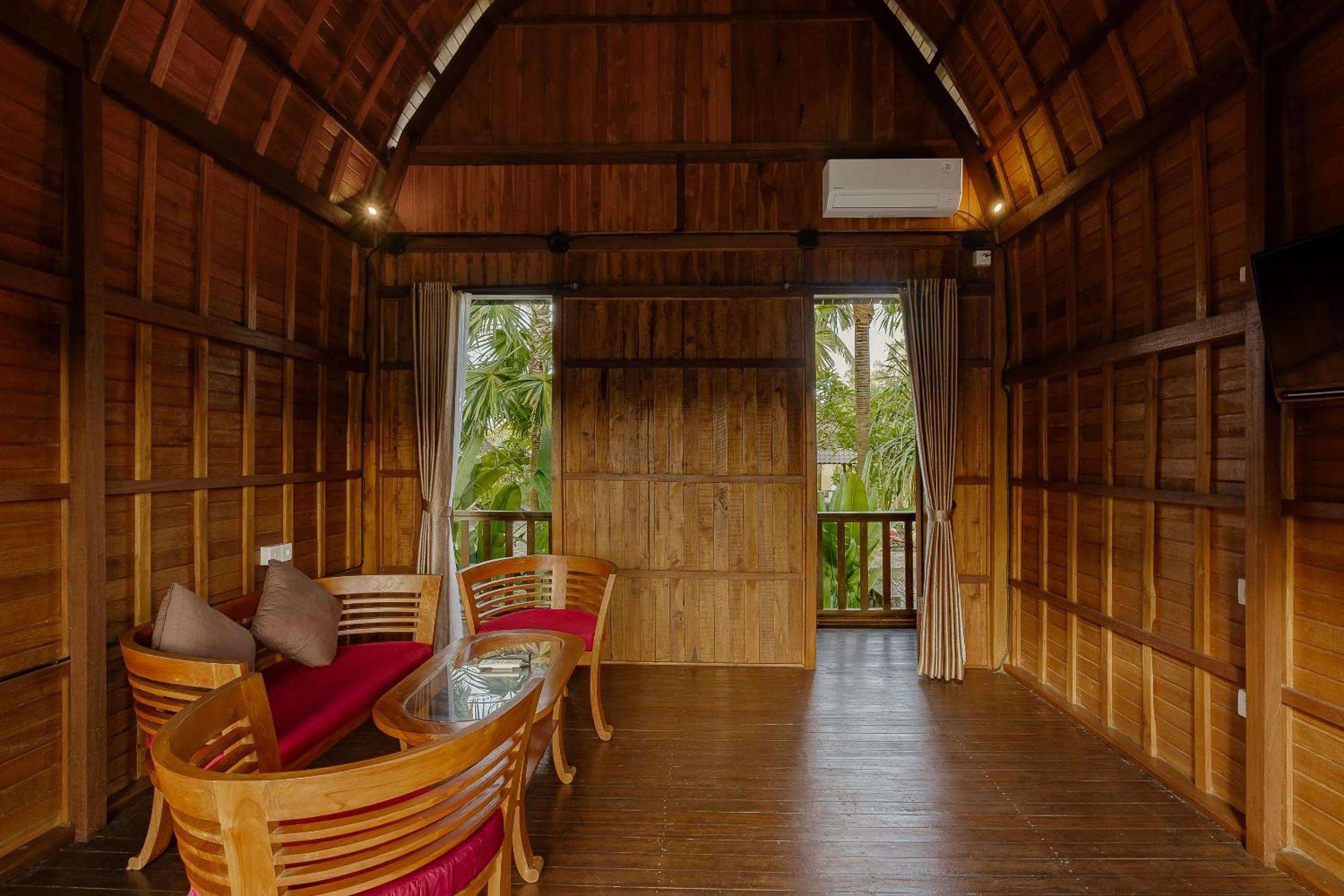 Living room in Yanyan Resort Ubud