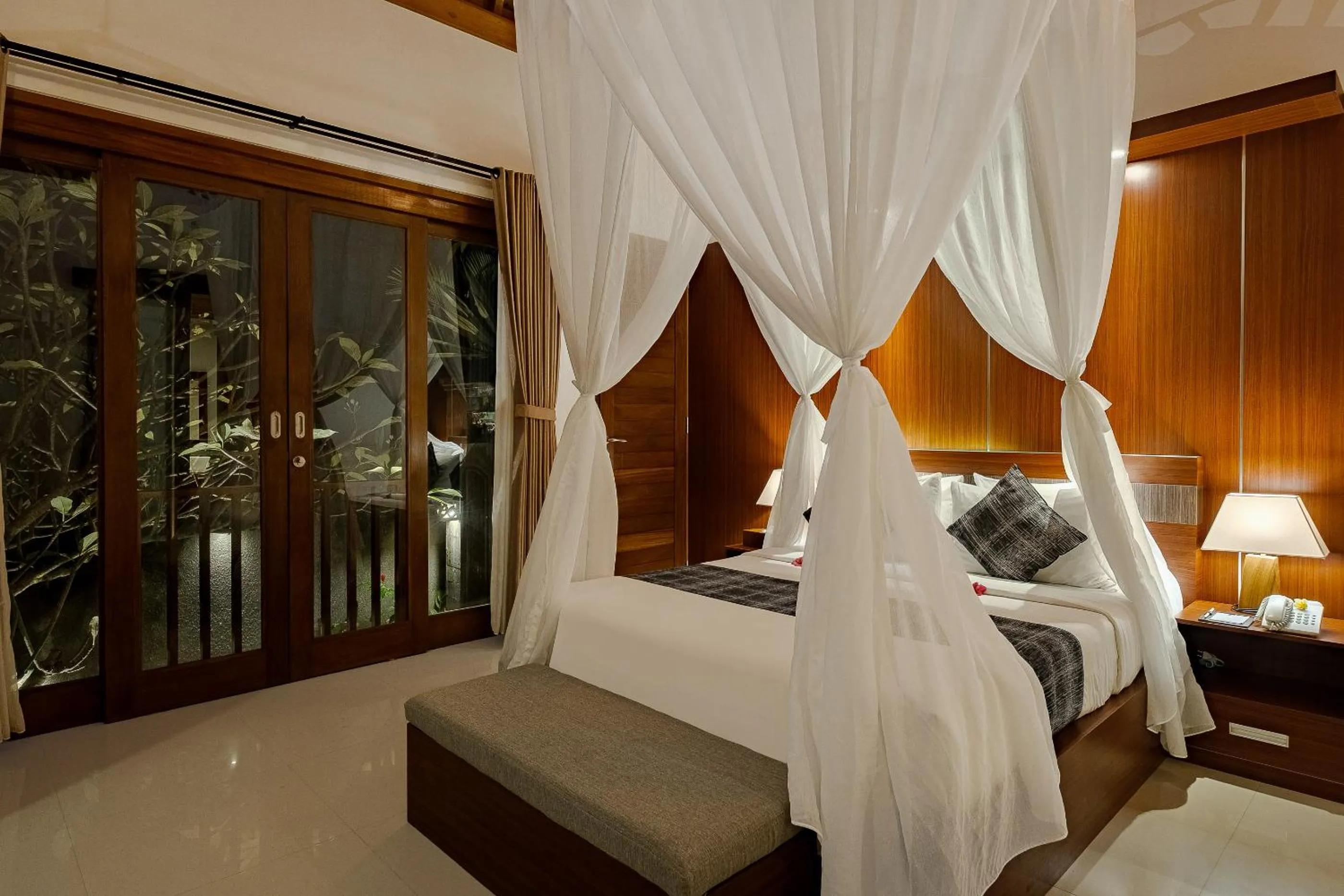 Bedroom, Bed in Yanyan Resort Ubud