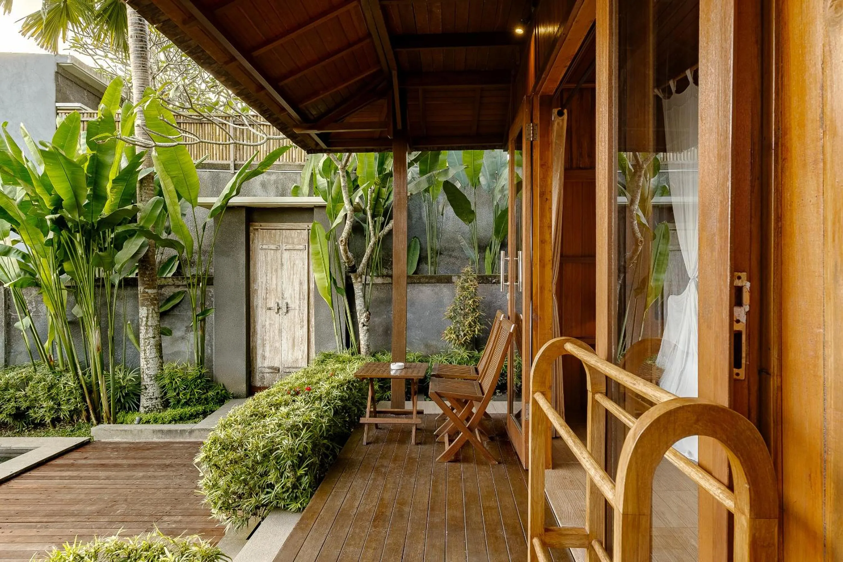Patio in Yanyan Resort Ubud