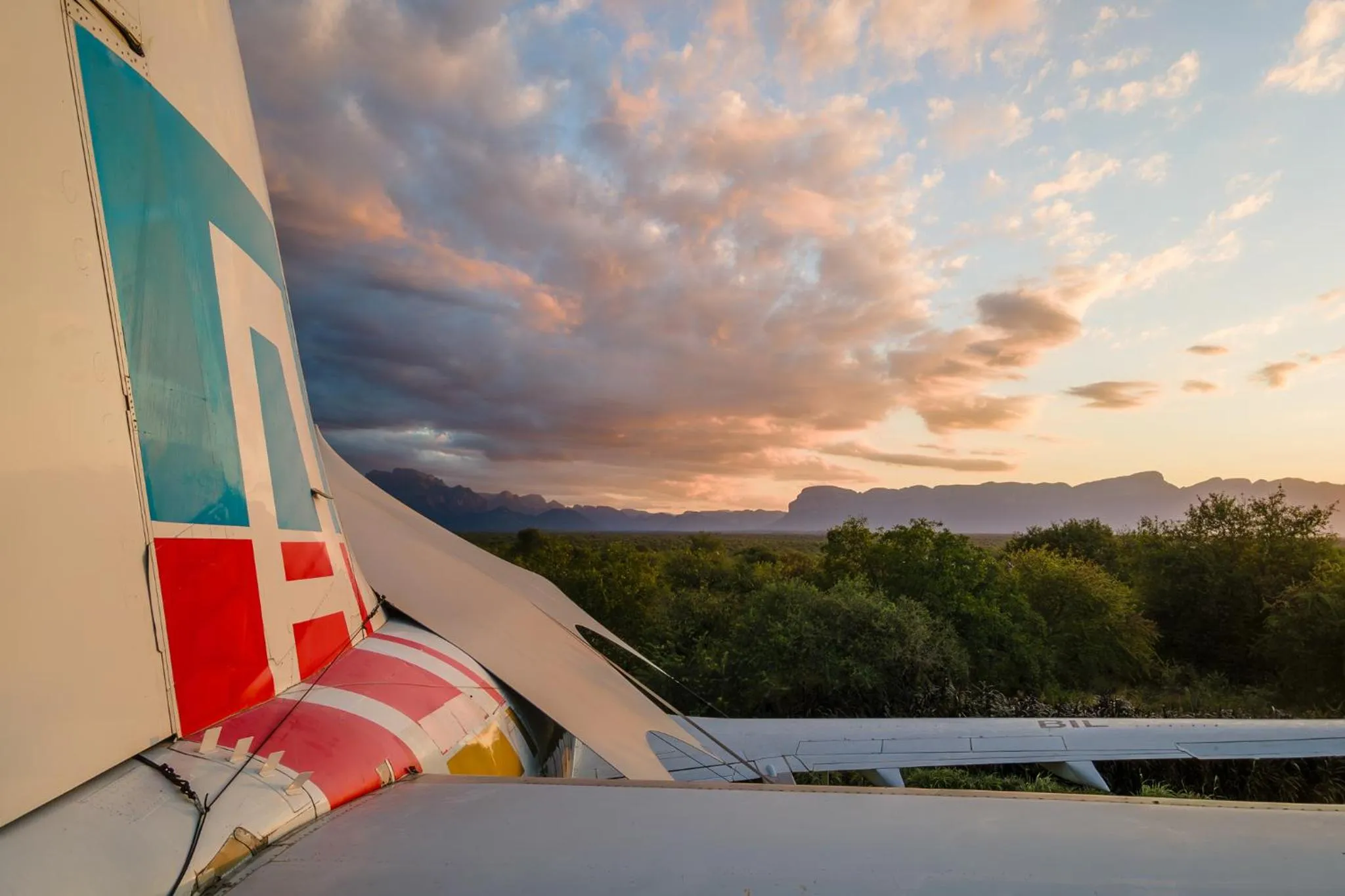 Mountain view in Aerotel