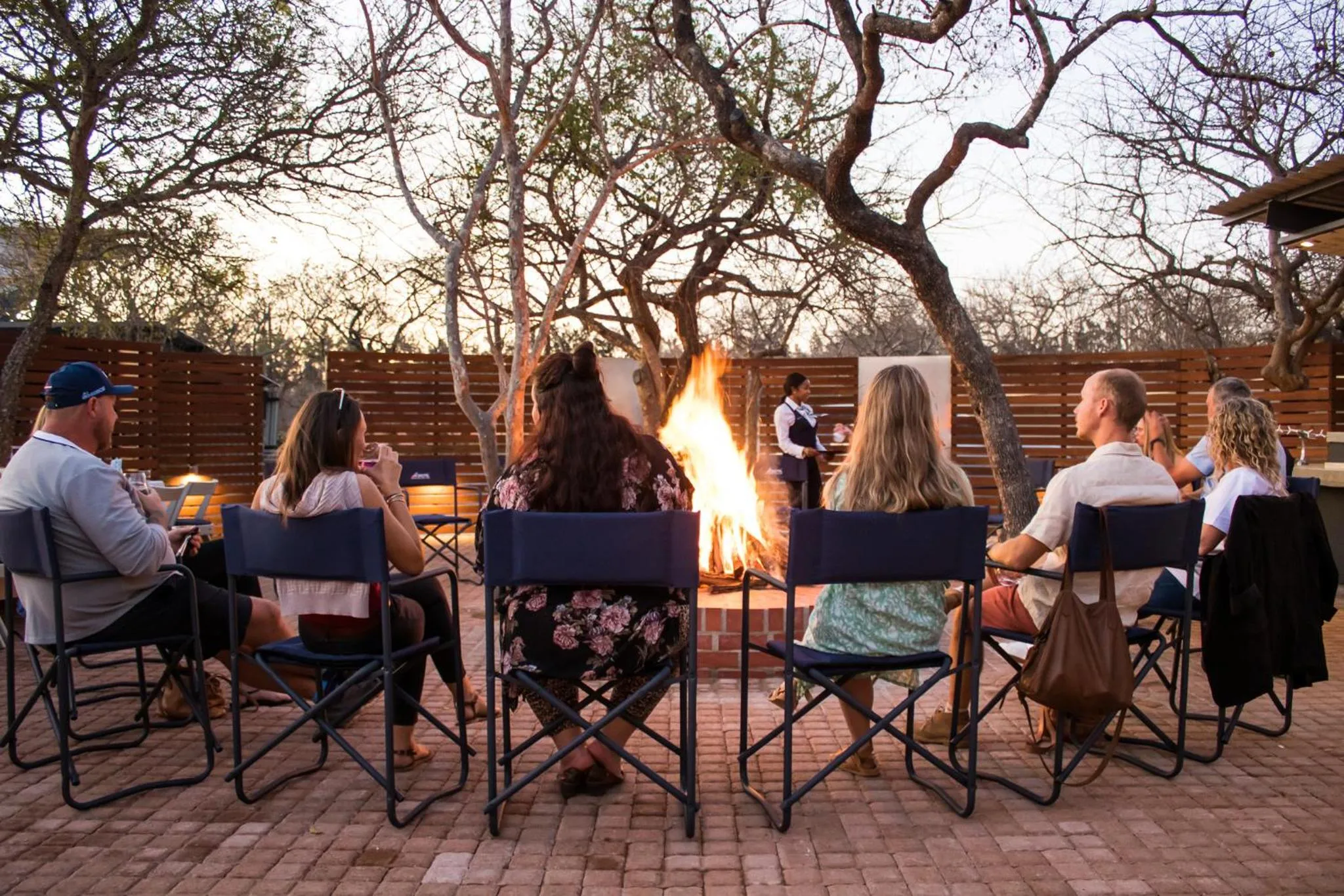 fireplace in Aerotel
