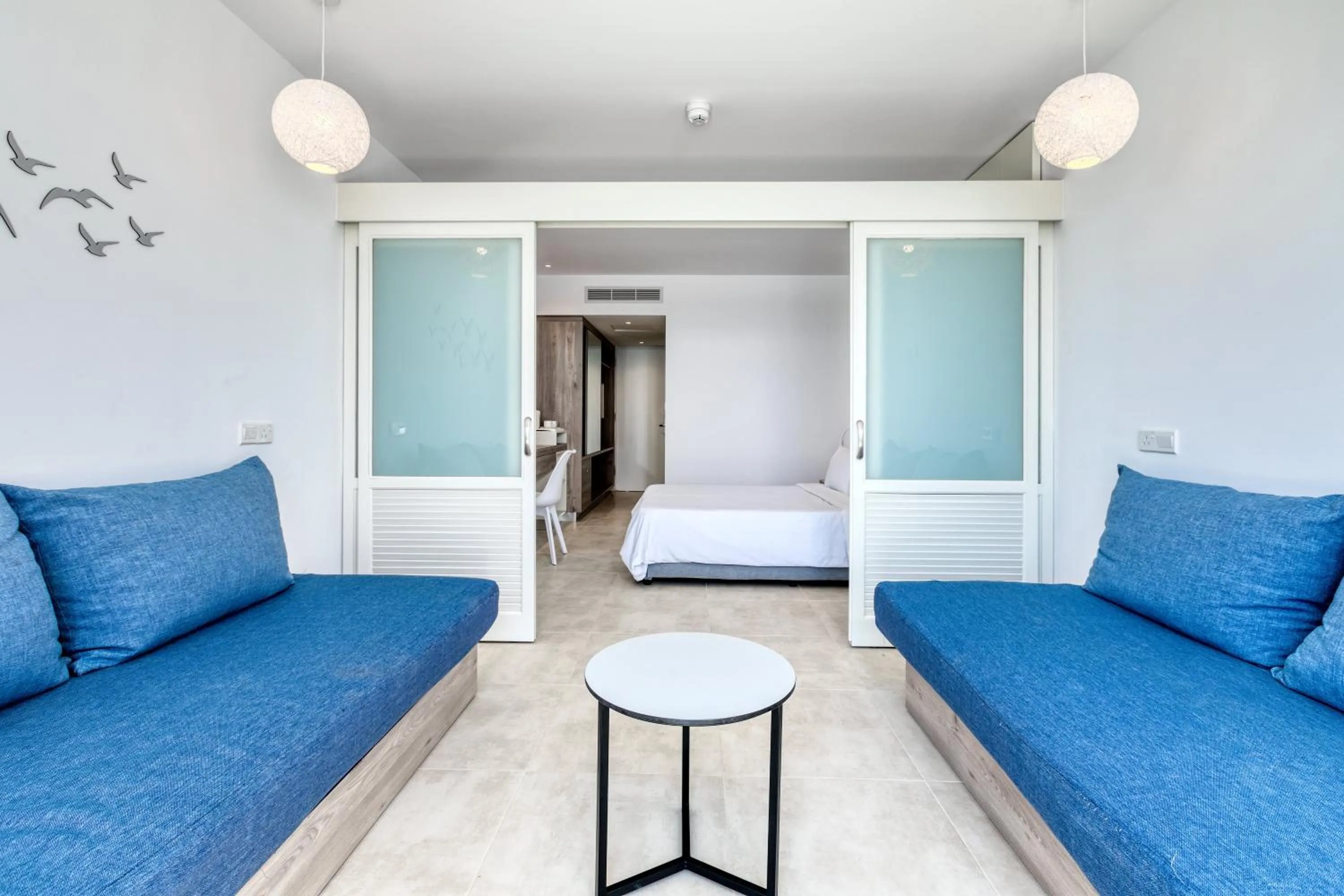 Seating area in Atlantica SunGarden Beach