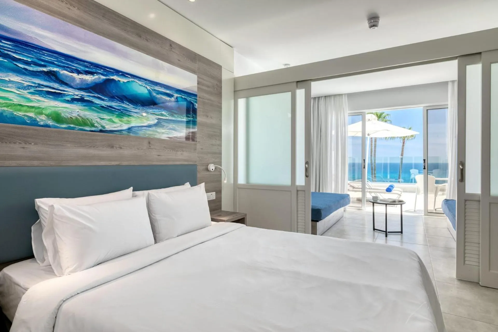 Bed in Atlantica SunGarden Beach