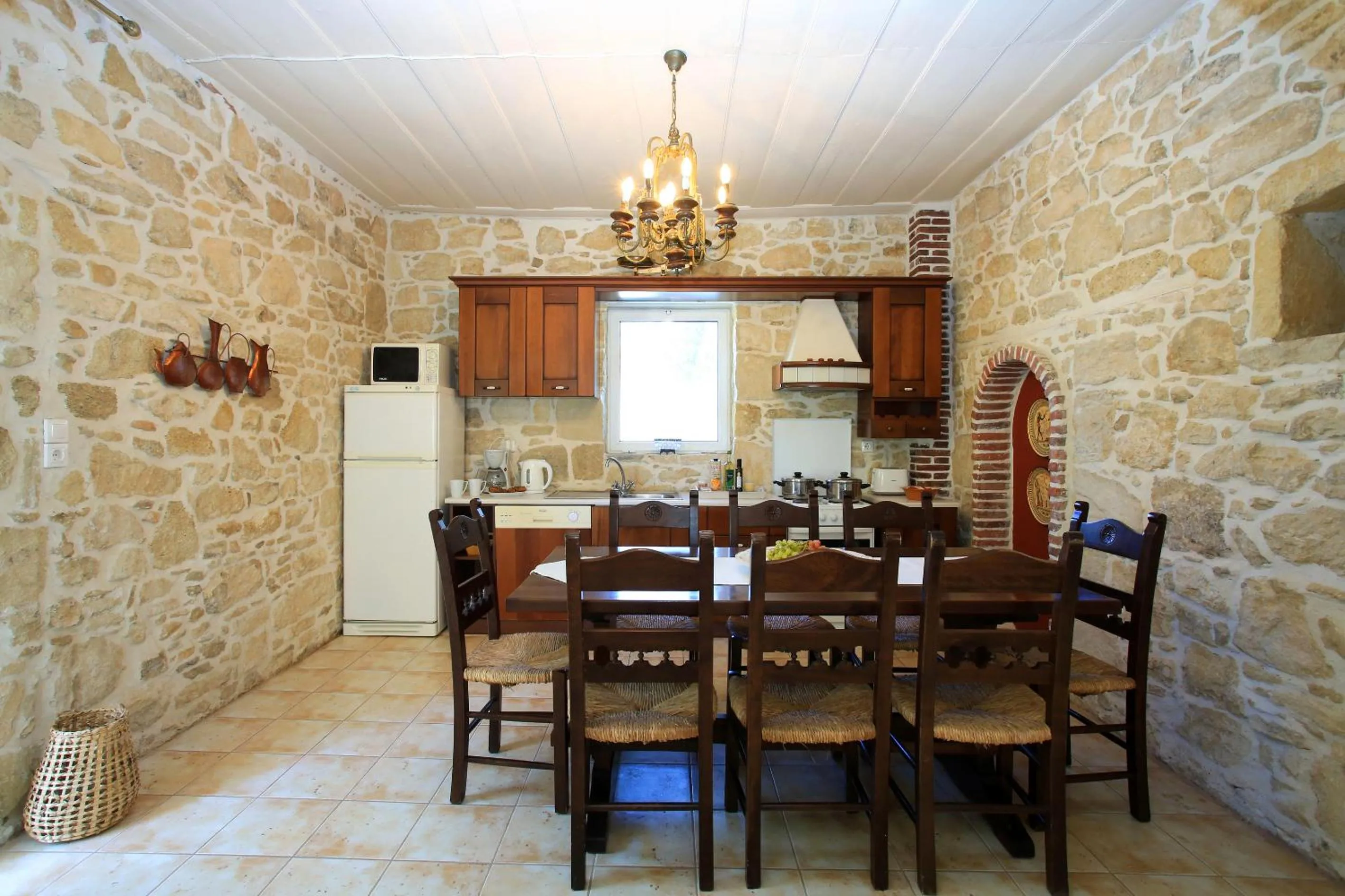 Kitchen or kitchenette in Villa Oasis